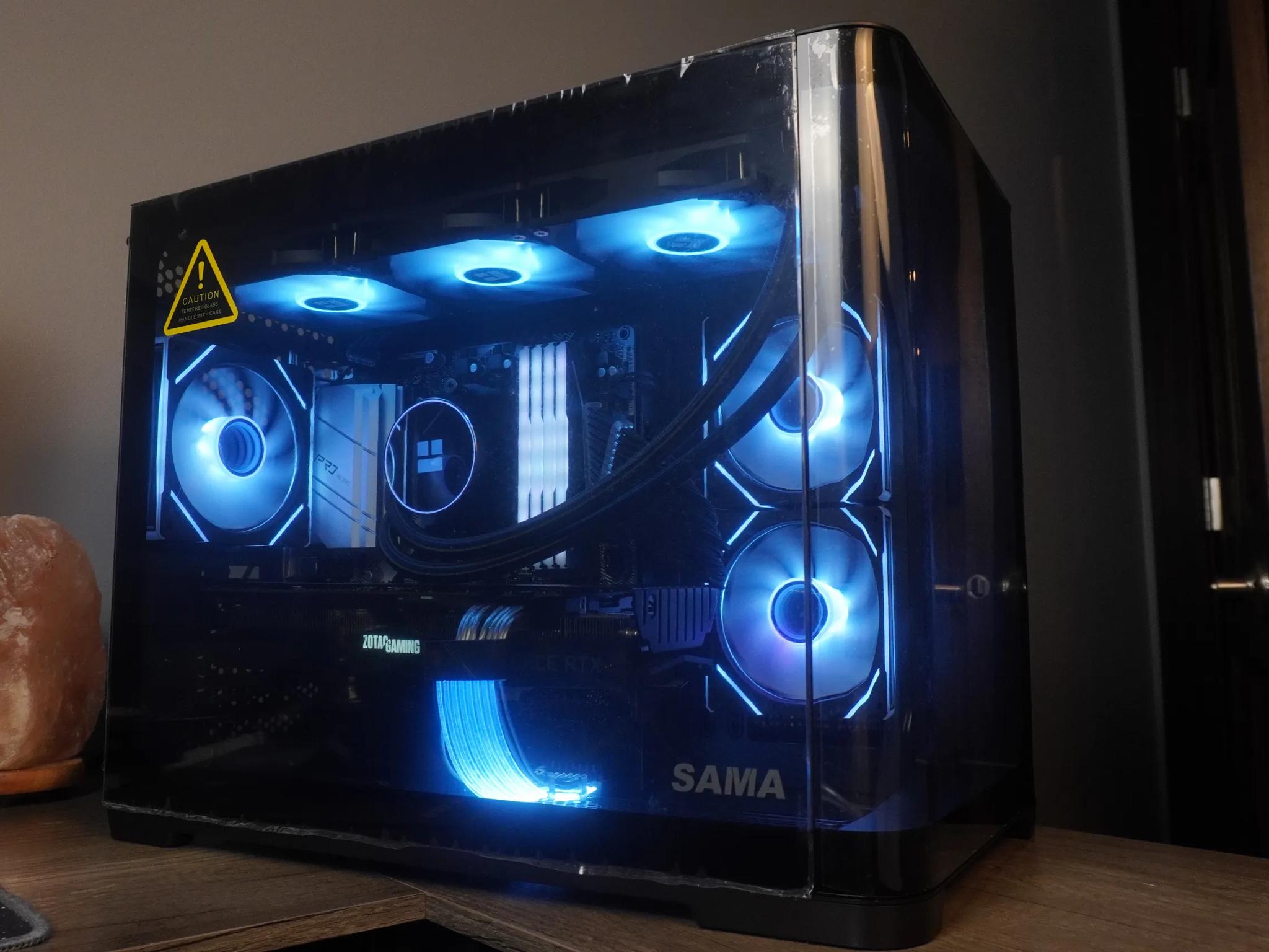 🖤 STEALTH 🖤 1440p/1080p GAMING MACHINE 💚 RTX 2070 🧡 Ryzen 5 5600 | 32GB | WIFI | WIN ...