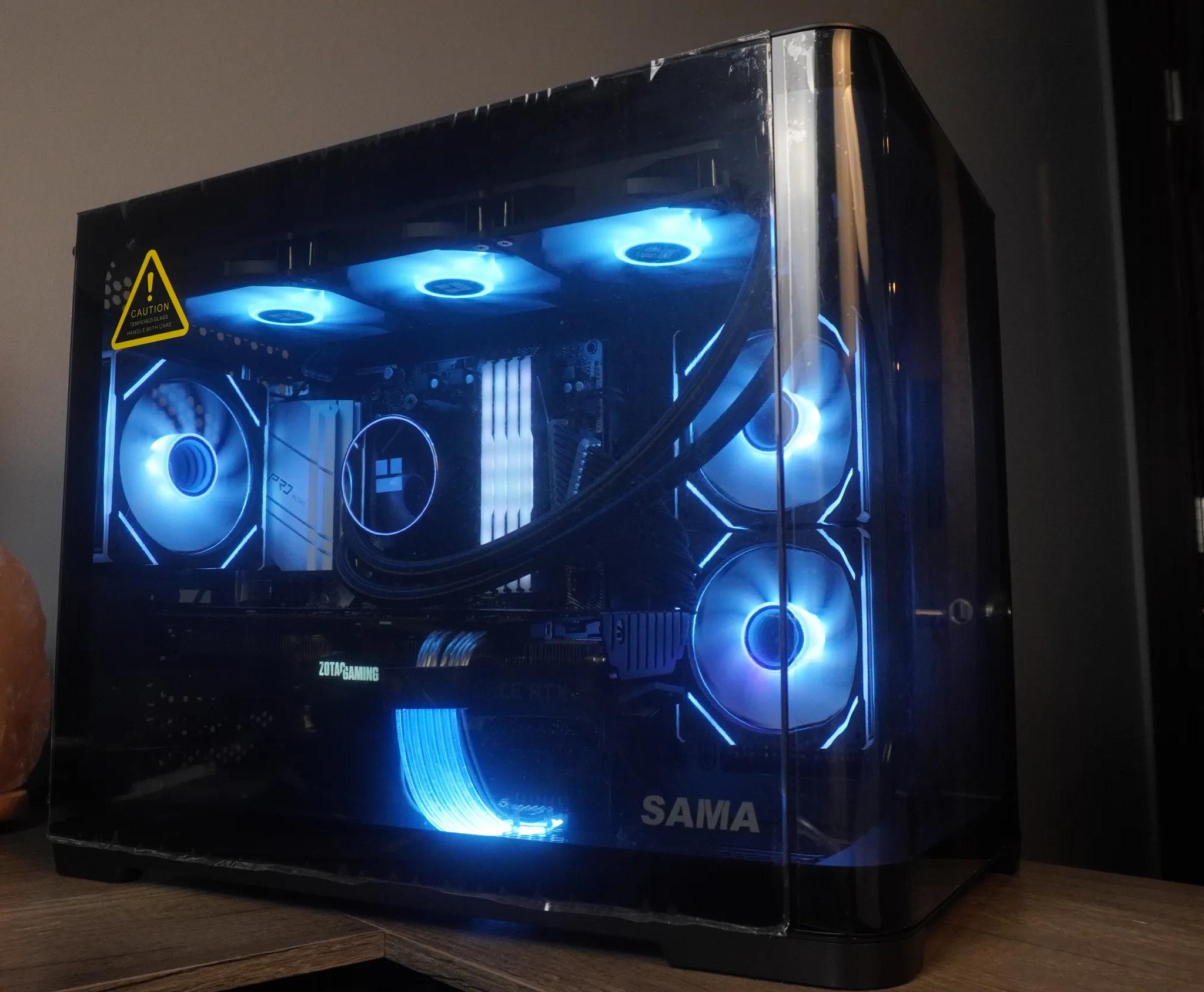 🖤 STEALTH 🖤 1440p/1080p GAMING MACHINE 💚 RTX 2070 🧡 Ryzen 5 5600 | 32GB | WIFI | WIN ...