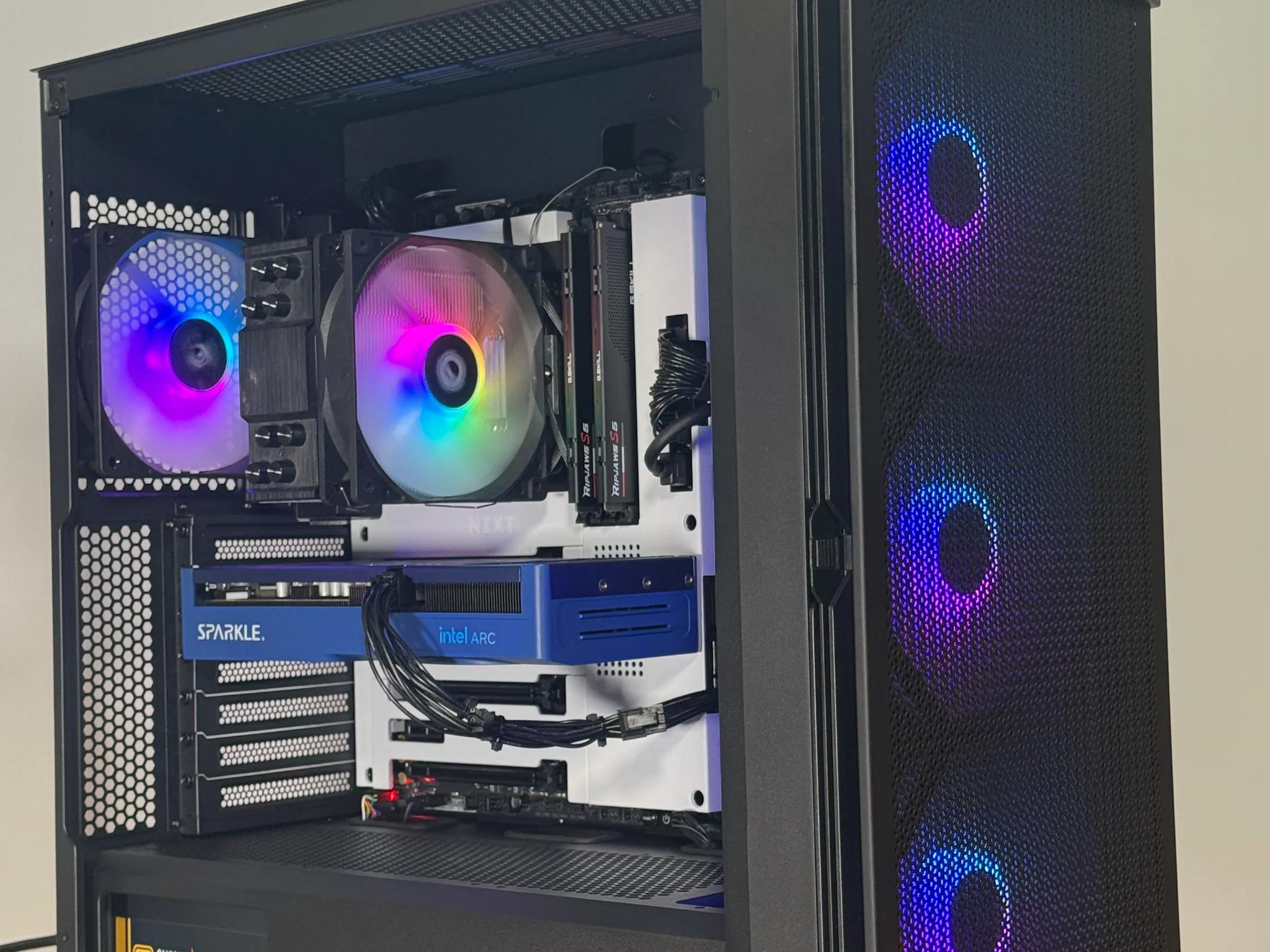 Arc B570 Intel Core i7 12700k Gaming PC
