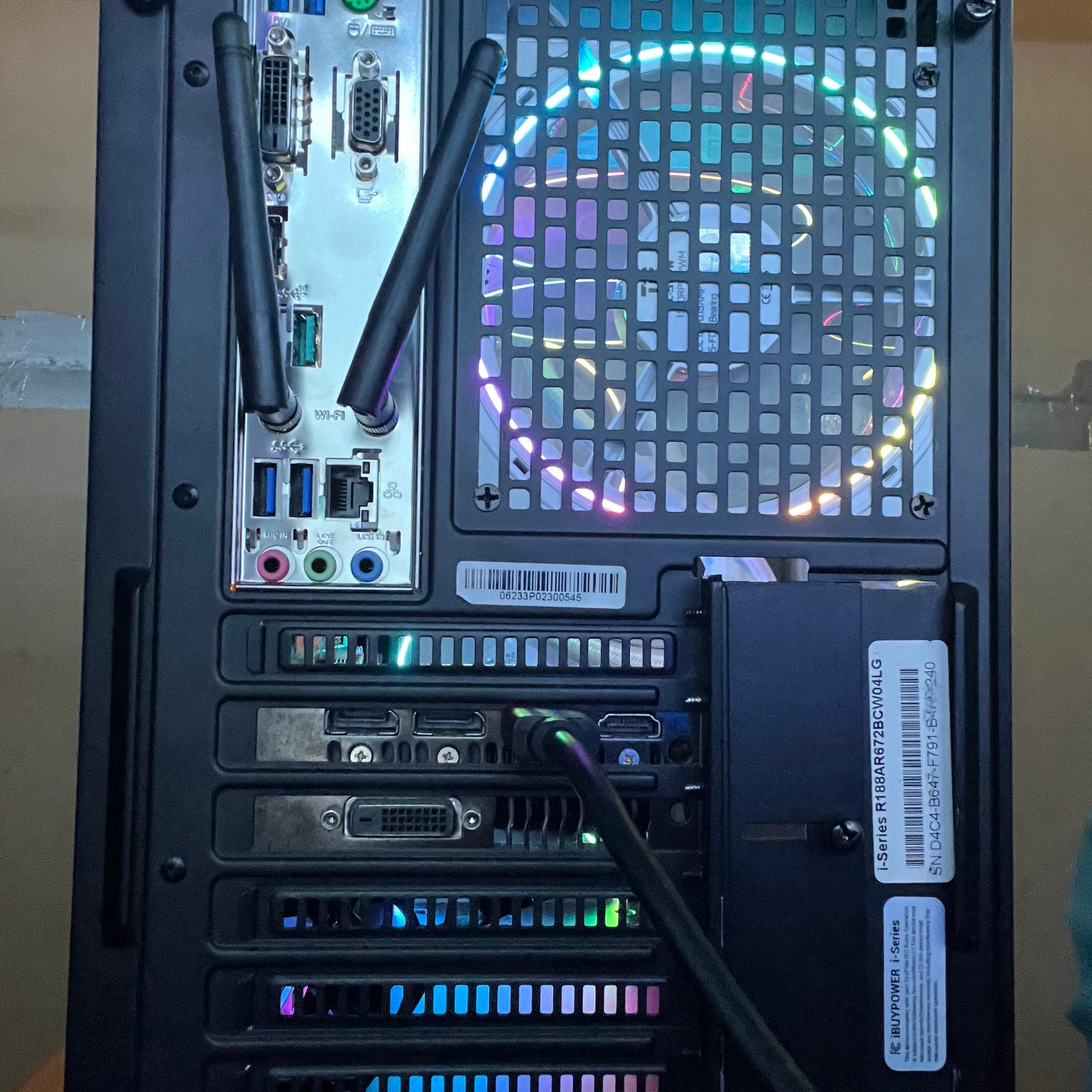 RGB Gaming PC | Ryzen 5 3600 | GTX 1070 8GB | 16GB RAM | 1TB NVMe
