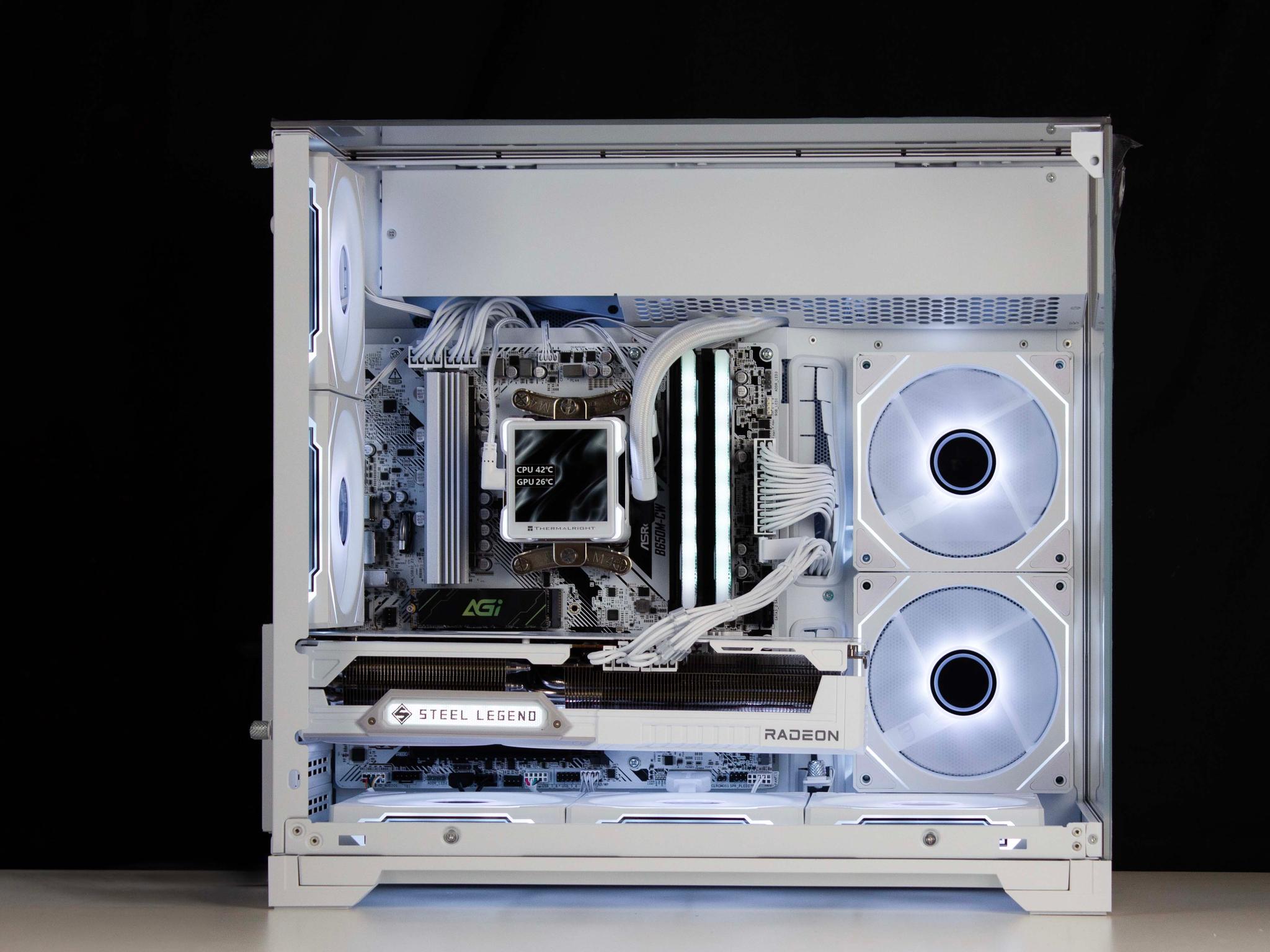 🧊⚡🗡️Blizzard V2 - 4K Gaming PC | RX 9070 XT 16GB, Ryzen 7 9800X3D, 32GB RAM, 2TB SSD | LCD 🗡️⚡🧊