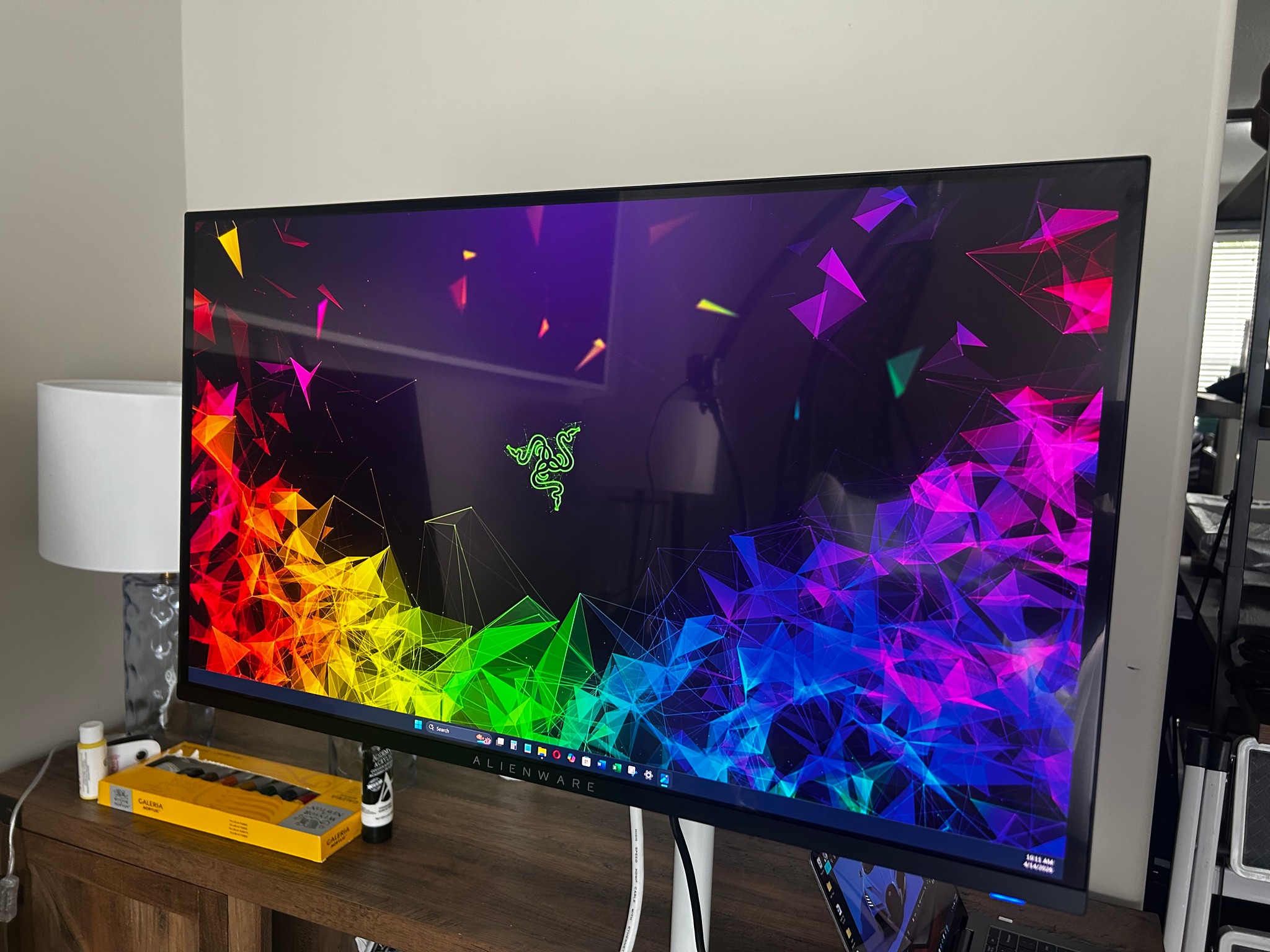 NEW Alienware QD-OLED 27” (240hz) 4K Gaming Monitor – (AW2725Q