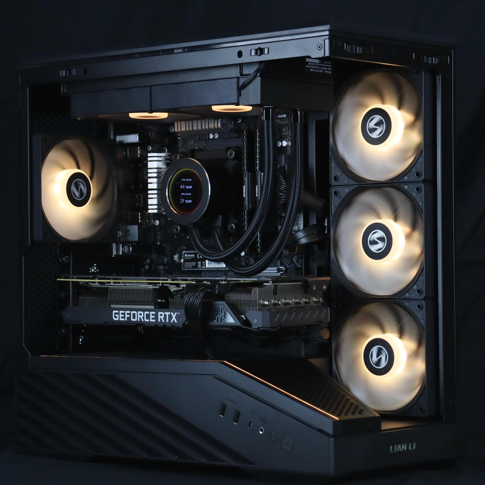 ⚜️♟️Obsidian Void - 1440P Gaming PC | RTX 3080, Ryzen 9 3900X, 32GB RAM, 1TB NVMe SSD | ♟️⚜️
