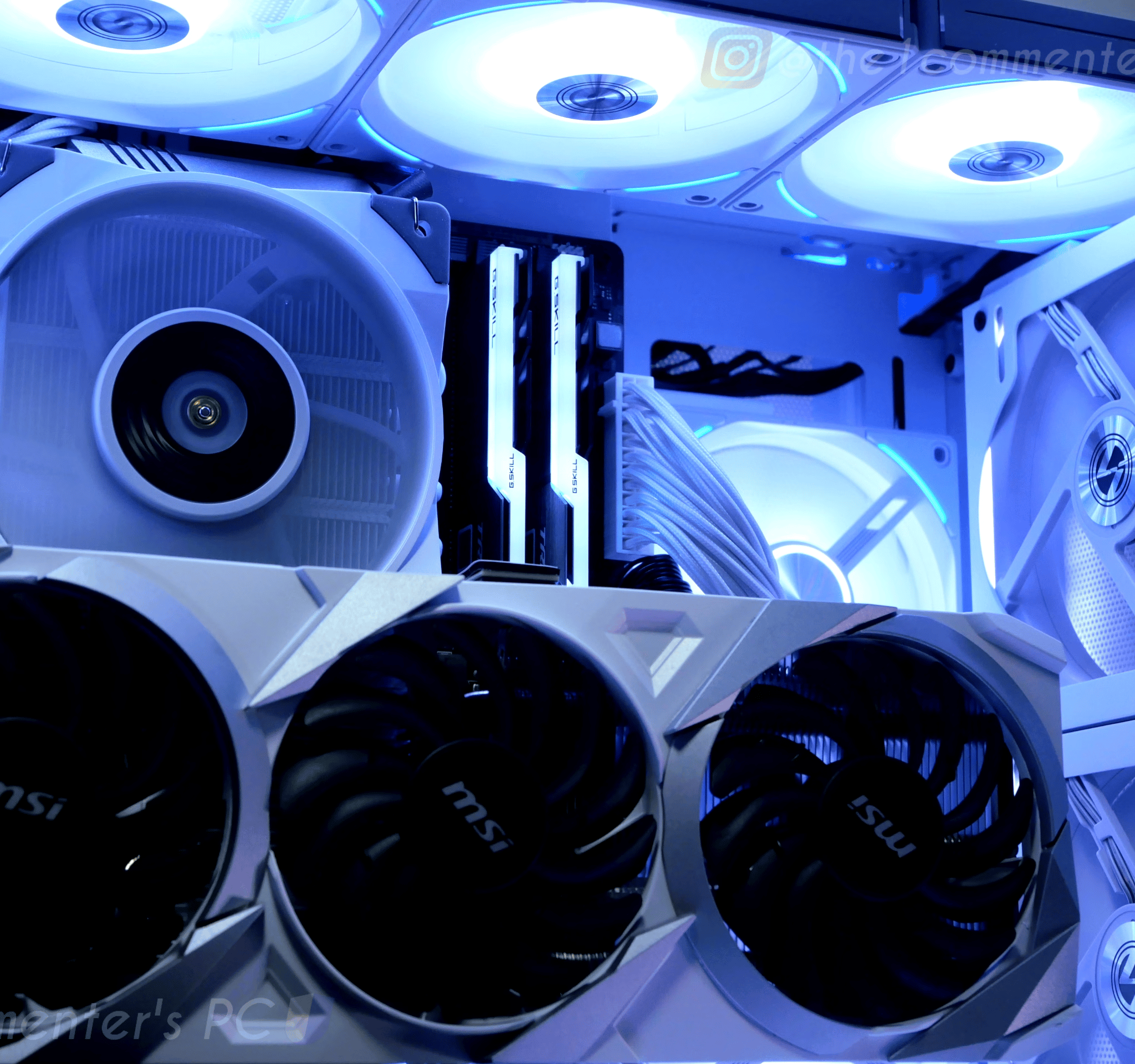 Oreo Blizzard | Ryzen 7 5800x, RTX 3060 ti, 32gb ram, 1tb nvme