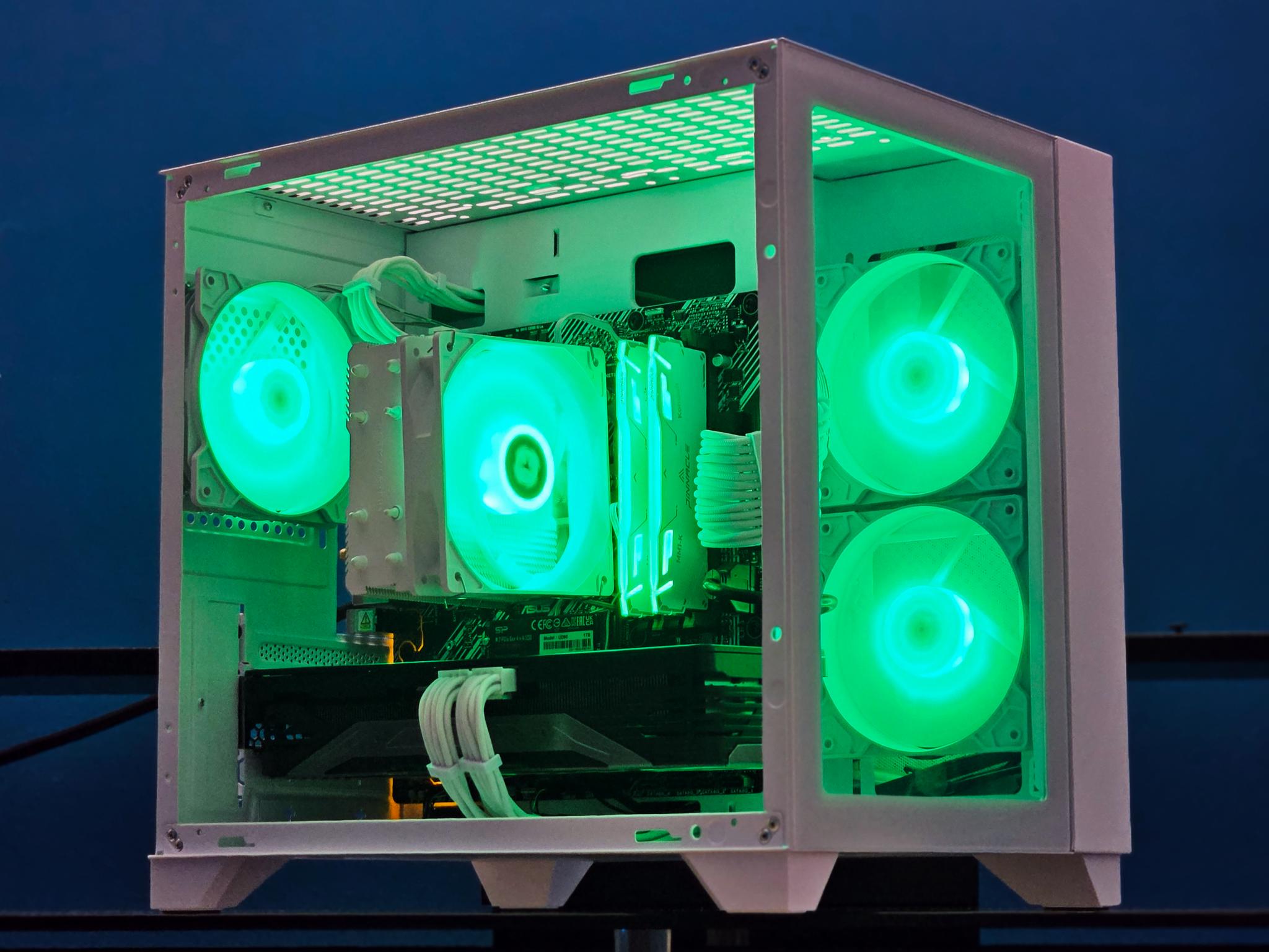 White 1440p Gaming PC |RTX 3070|Ryzen 5