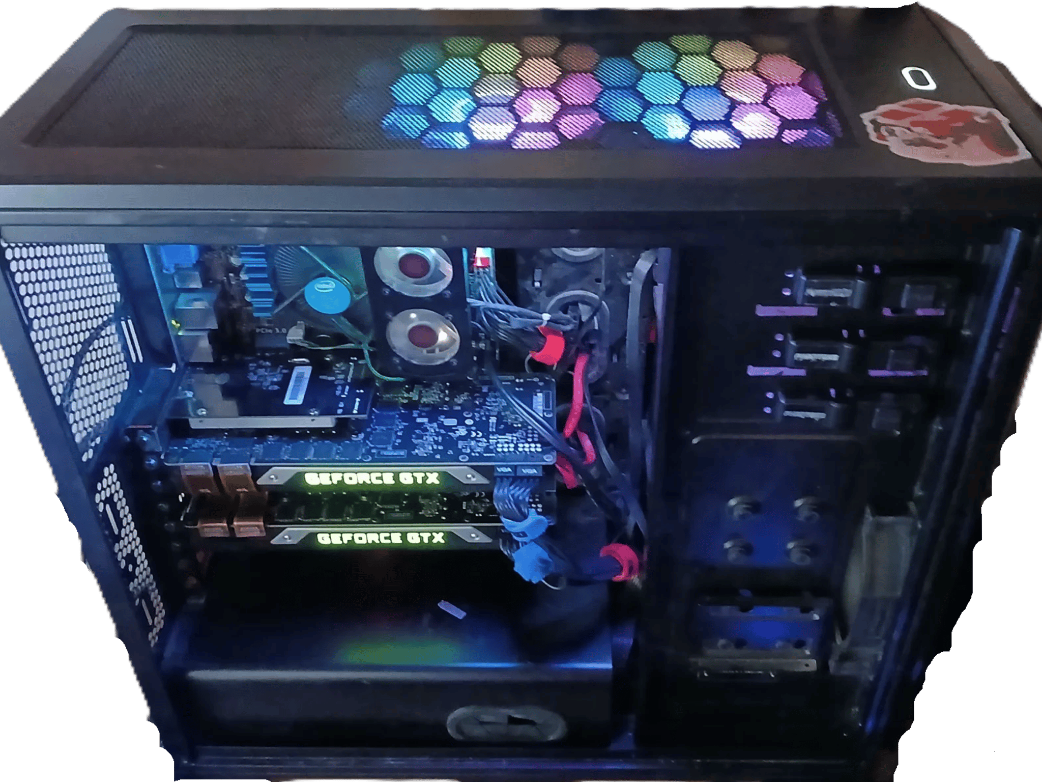 Mt-Case Gaming Custom Built Harley Quinn Gamming PC Mk. 1 Complete System