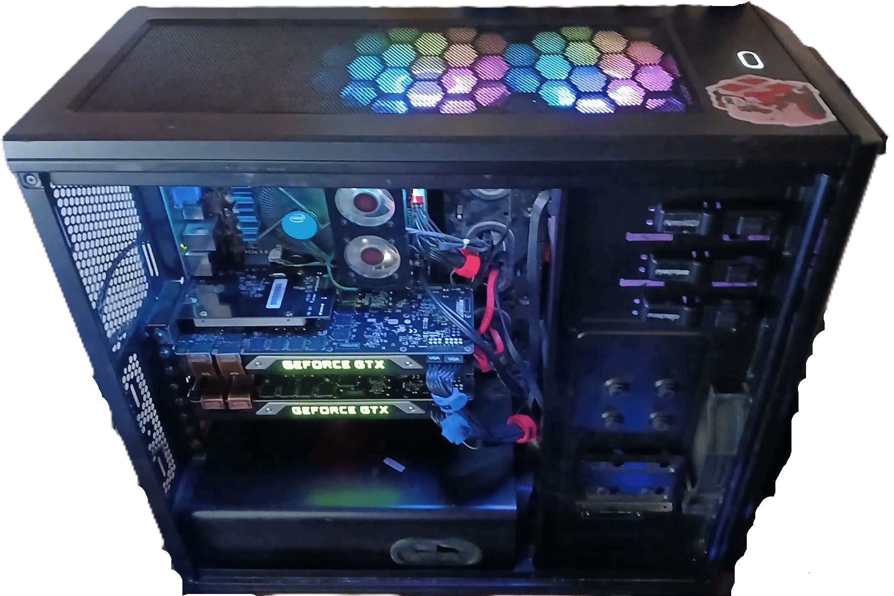 Mt-Case Gaming Custom Built Harley Quinn Gamming PC Mk. 1 Complete System