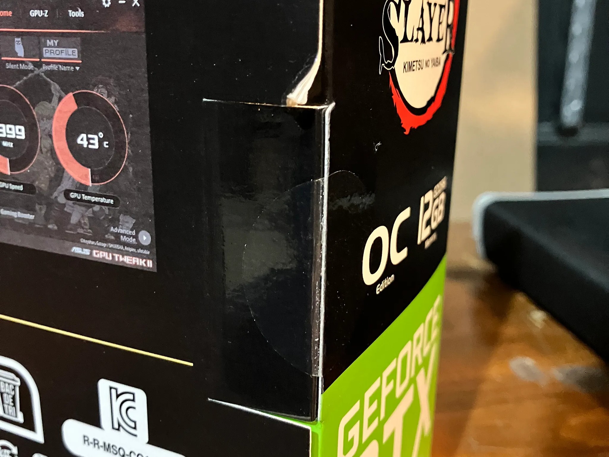 UNOPENED ASUS Tuf RTX 3060 Demon Slayer Limited Edition