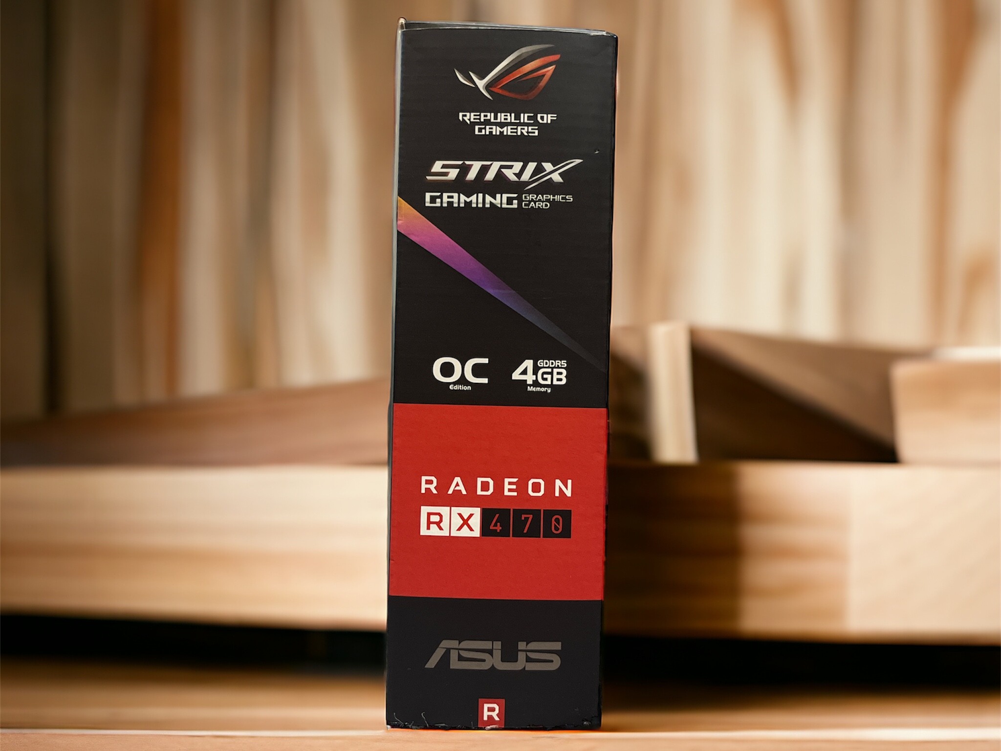 ROG STRIX Radeon RX 470 (4GB GDDR5 VRAM)