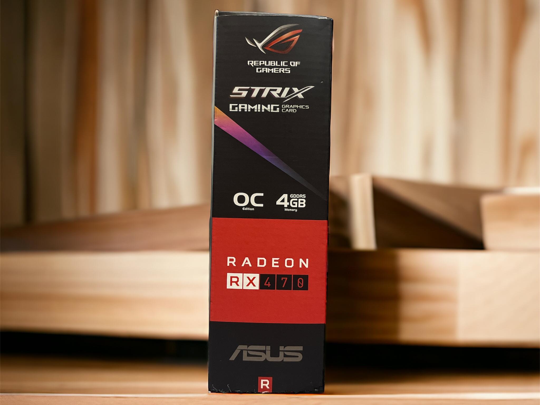 ROG STRIX Radeon RX 470 (4GB GDDR5 VRAM)