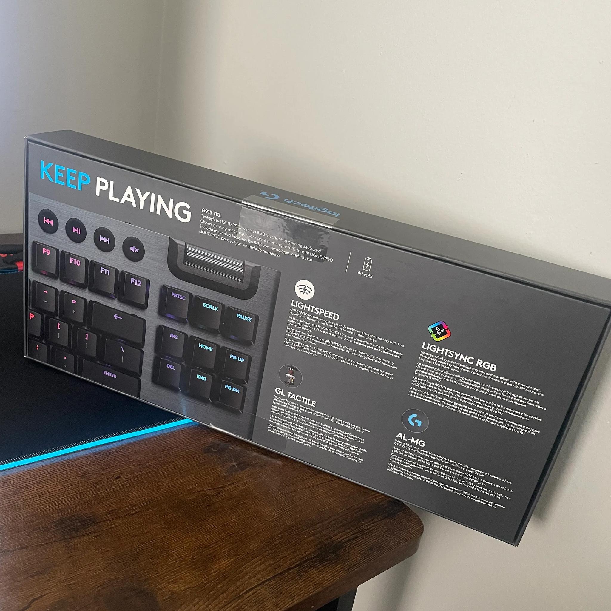 Logitech G915 TKL Wireless Keyboard