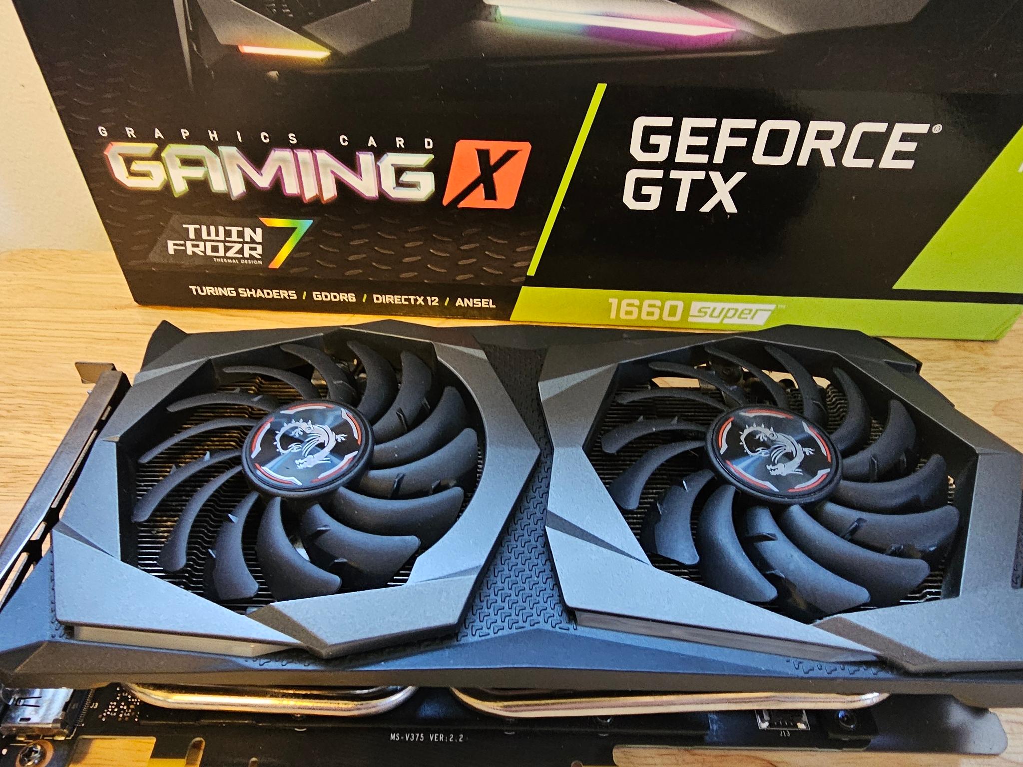 MSI GAMING X GeForce GTX 1660 SUPER