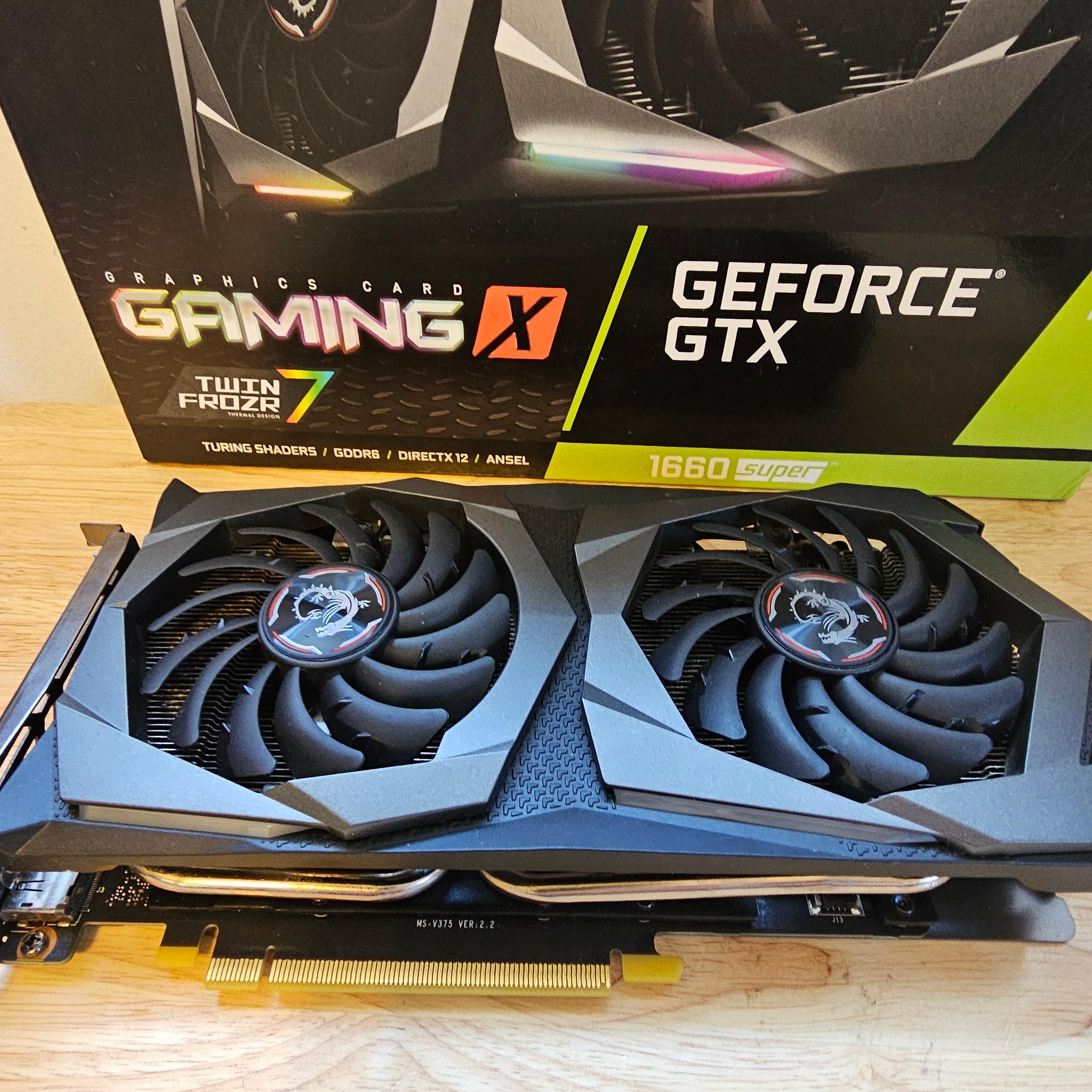 MSI GAMING X GeForce GTX 1660 SUPER