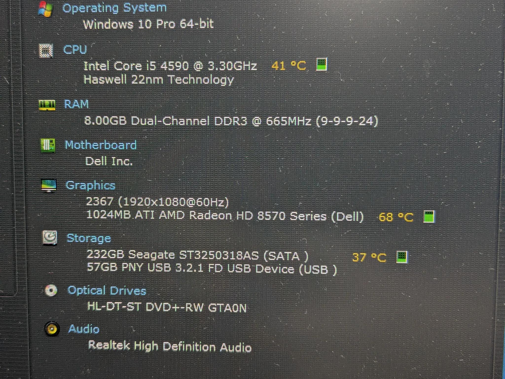 Potato Spec | 30+ FPS Fortnite | Free shipping! | i5-4570, 8GB RAM, 250GB HDD, AMD GPU, Win10, Wifi