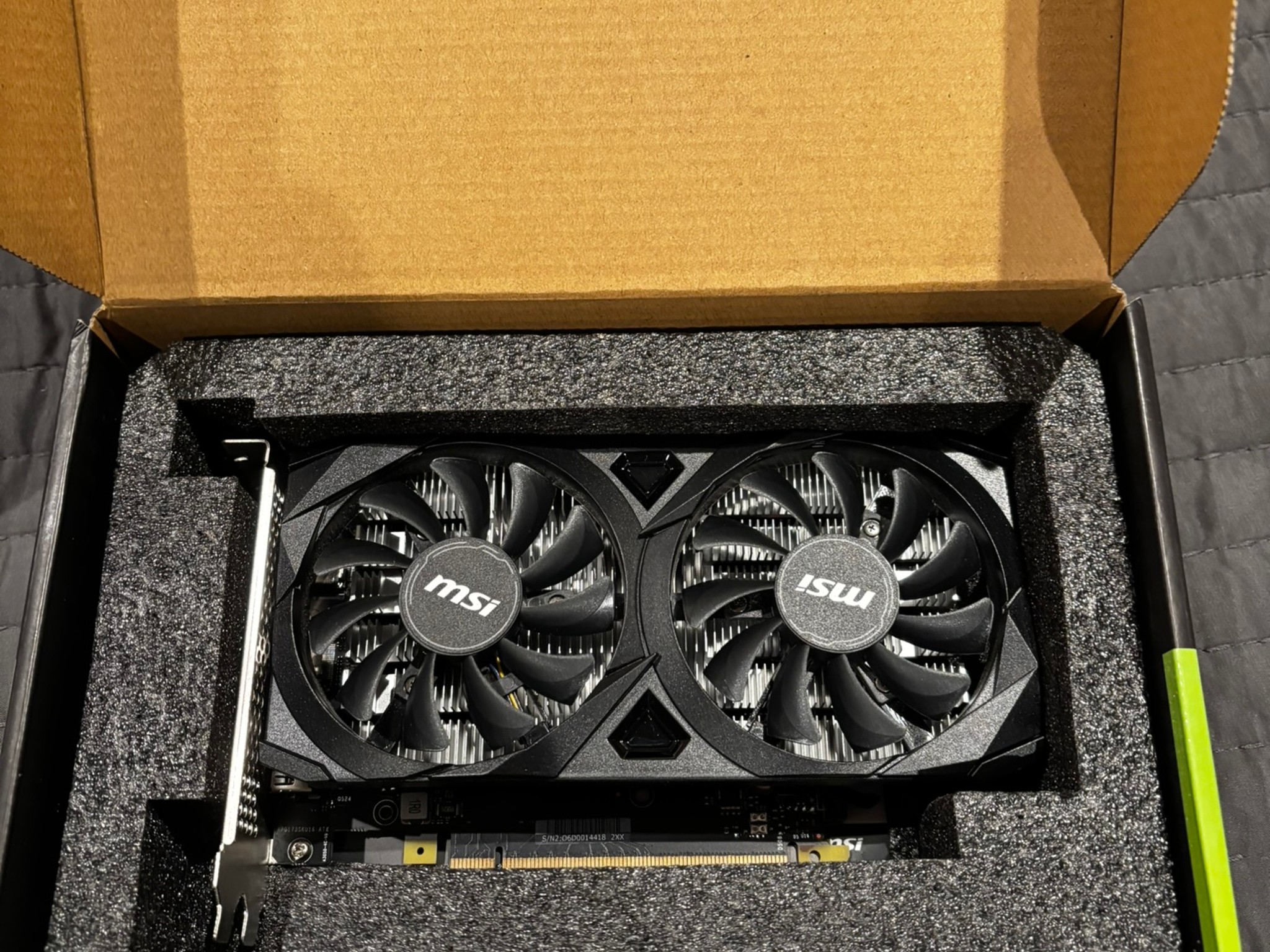 MSI VENTUS 2X OC GeForce RTX 3050 6GB
