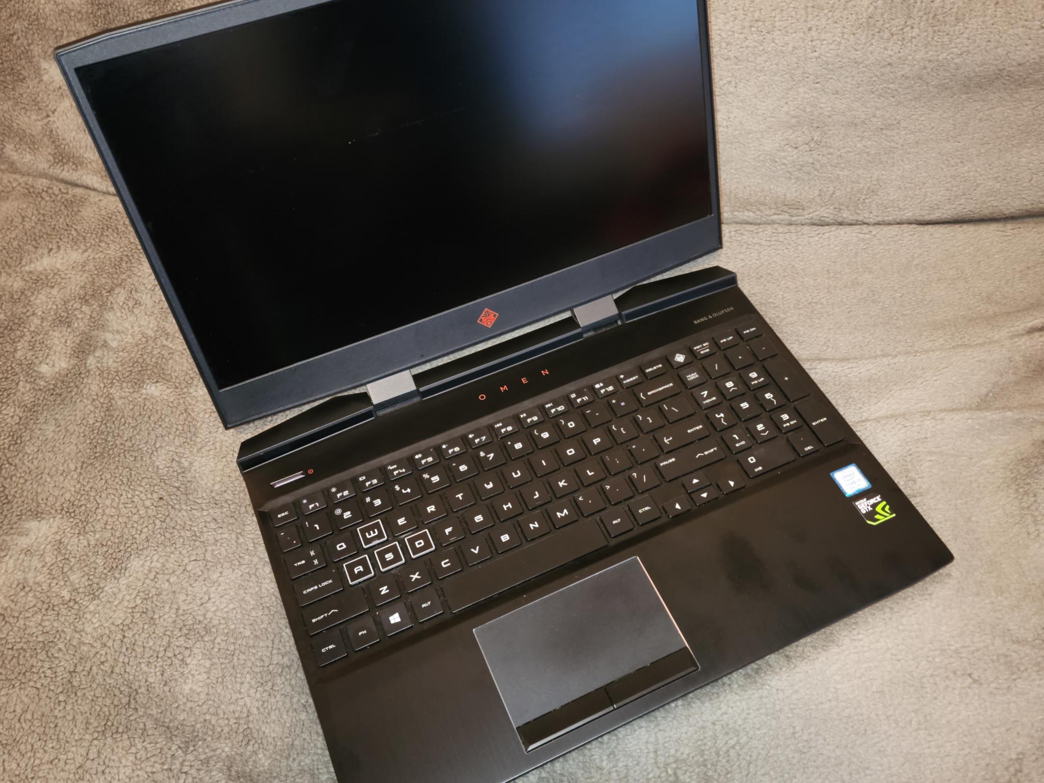 HP Omen 15, Intel i7 8th Gen, 128GB SSD 1TB HDD, 32GB RAM, NVIDIA GTX 1080, 15.6" 1920x1080p 60Hz
