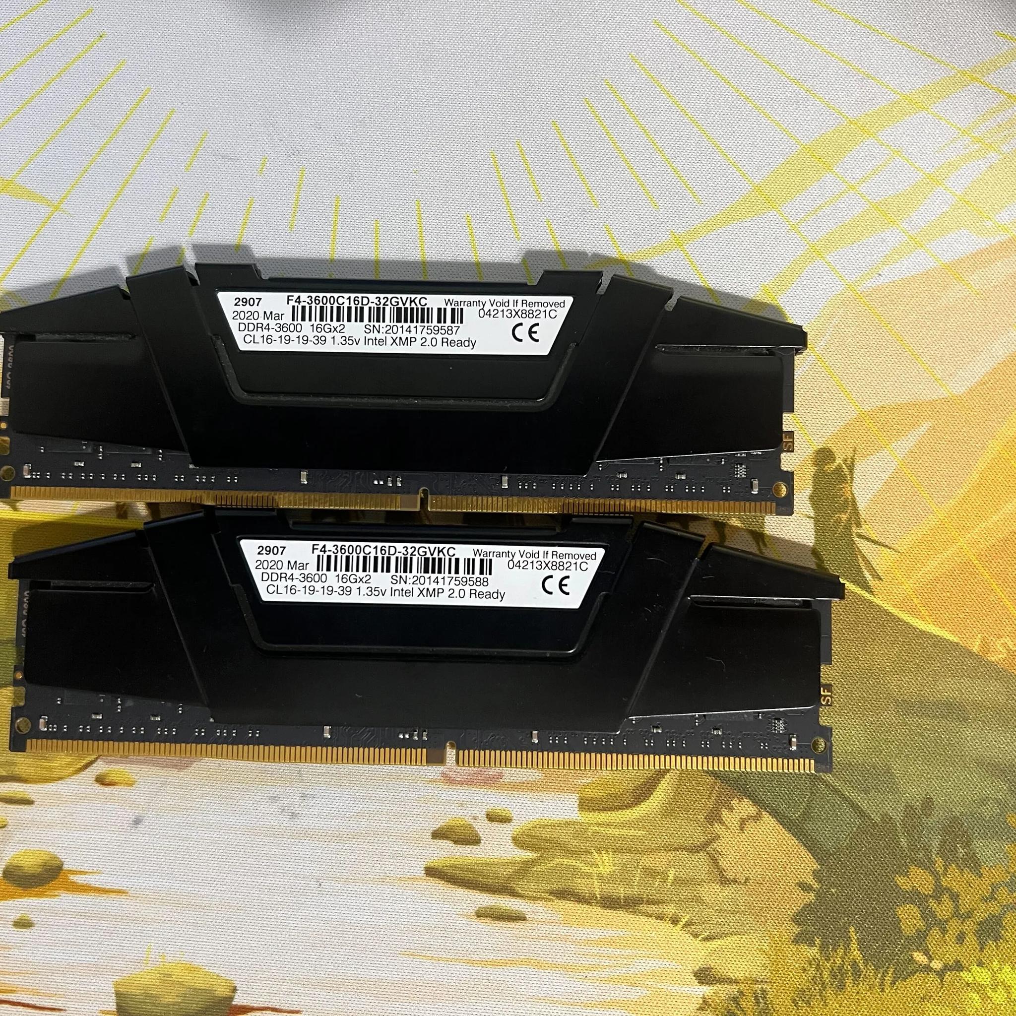32 Gb DDR4-3600 G Skill [16x2]