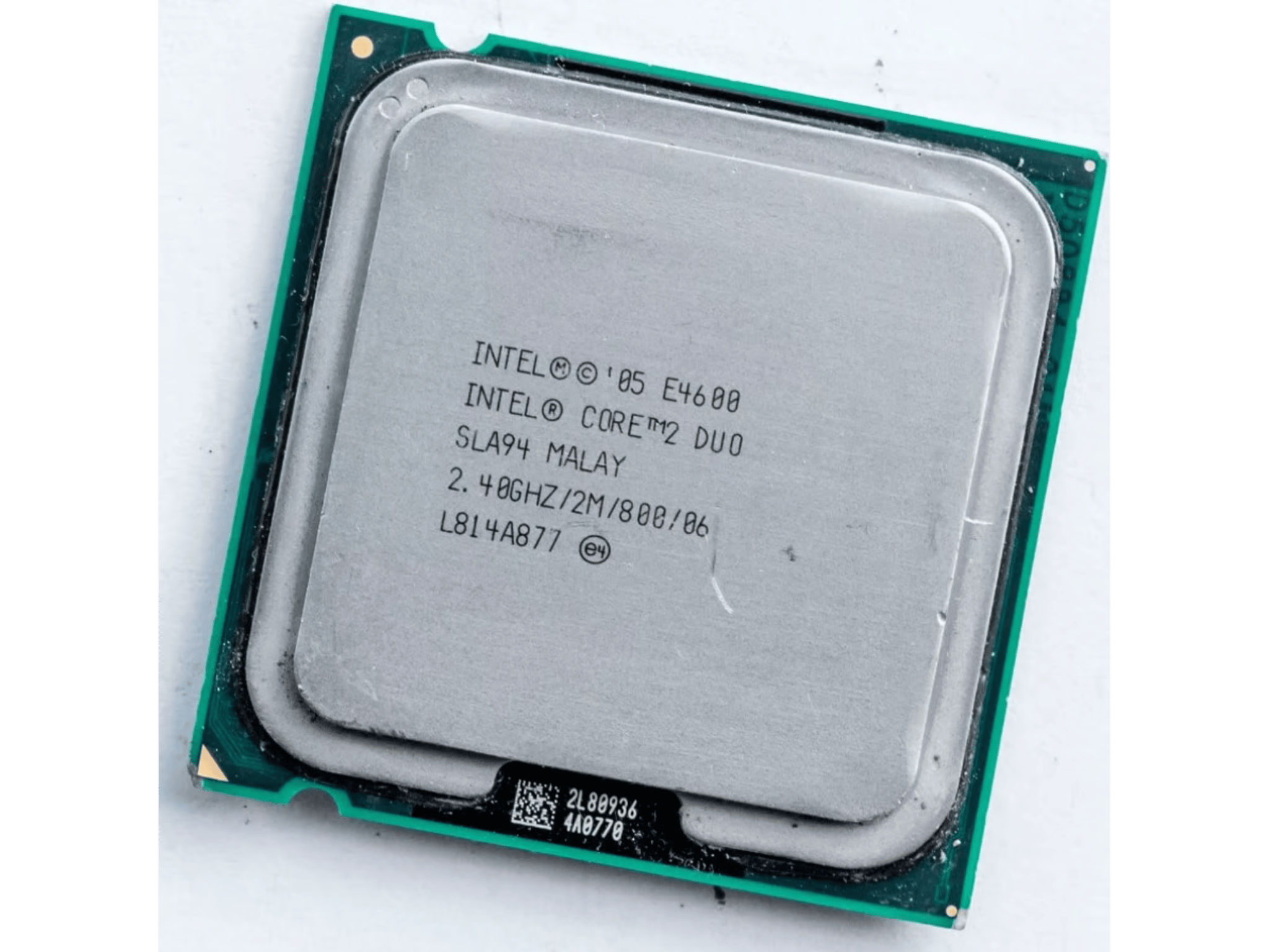 Intel Processor E4600 Core2Duo CPU 2.4GHz 2MB Cache 800MHz FSB LGA775 SLA94