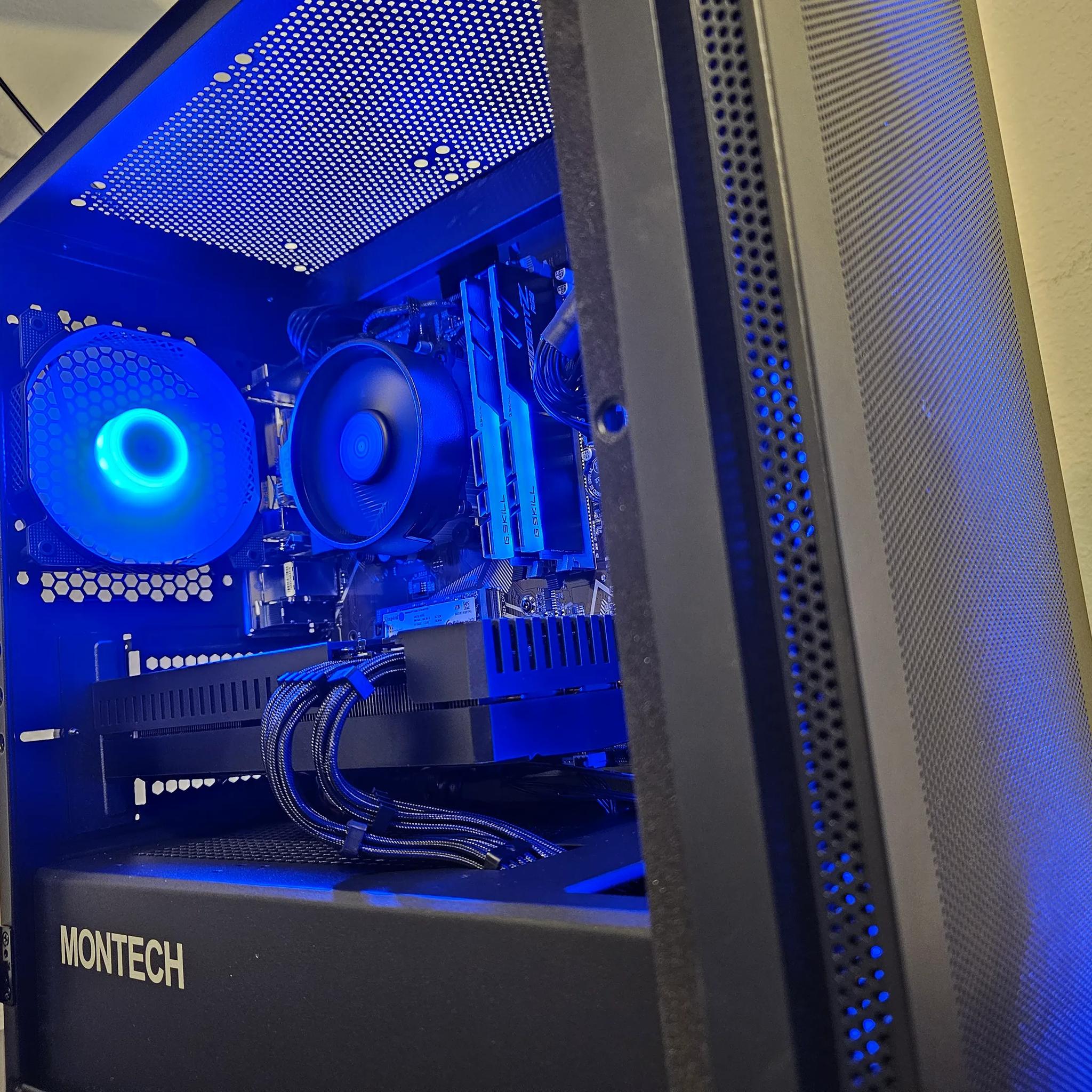 Ryzen 5 5500 rx 5700 xt Build
