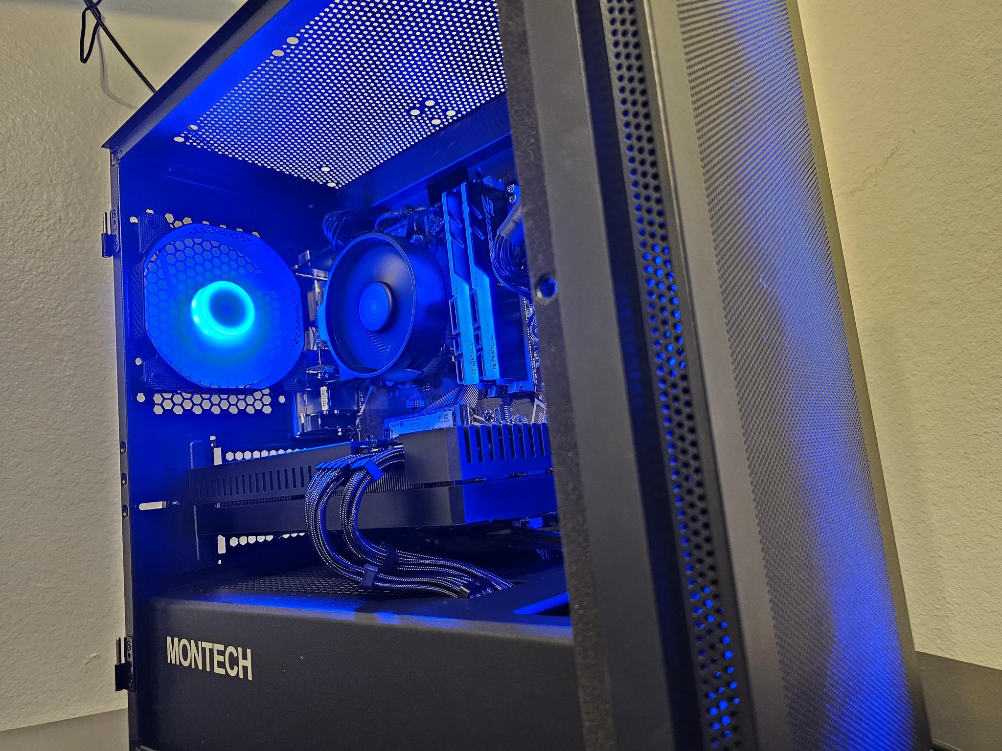 Ryzen 5 5500 rx 5700 xt Build