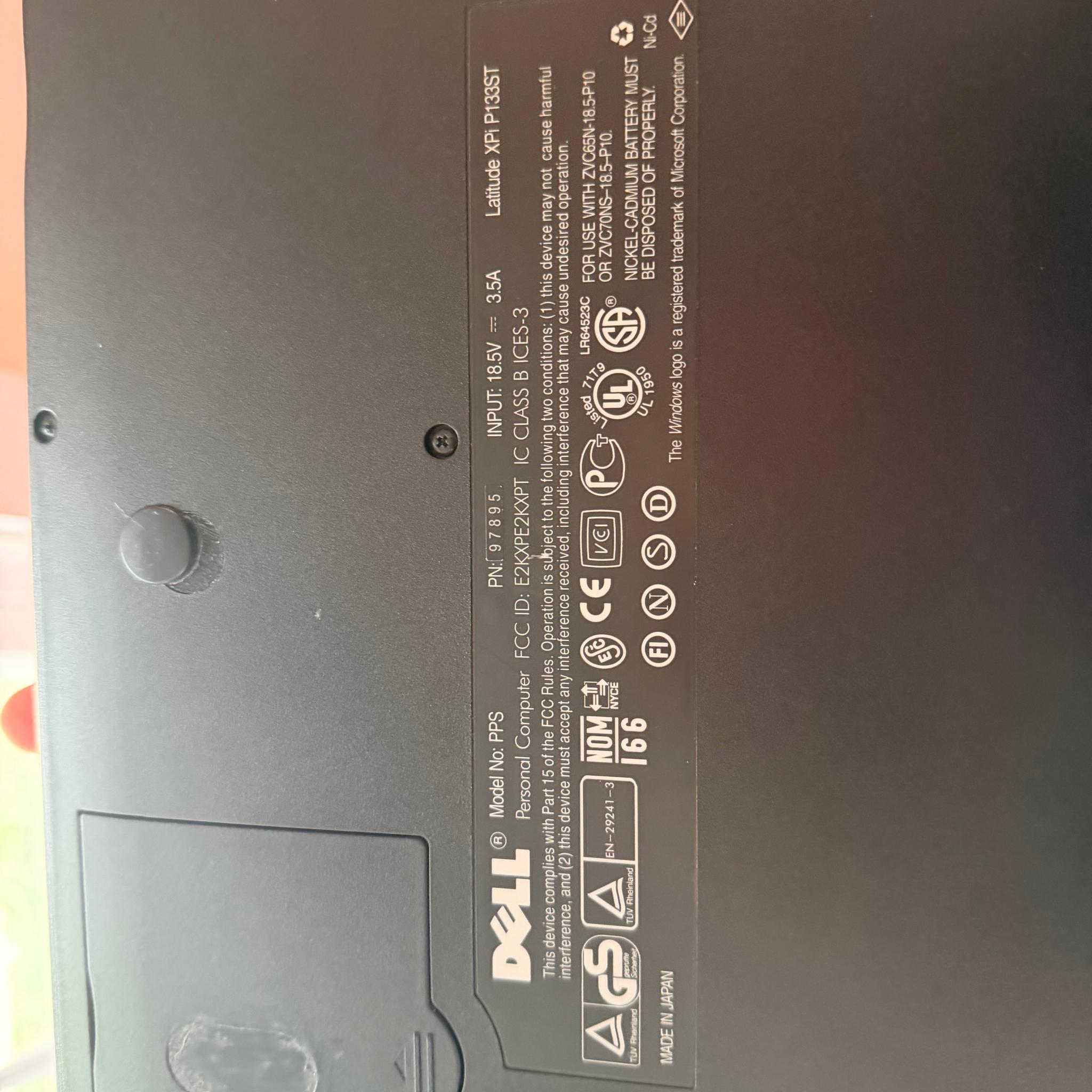 Dell Pentium 133 Windows 3.1 Laptop