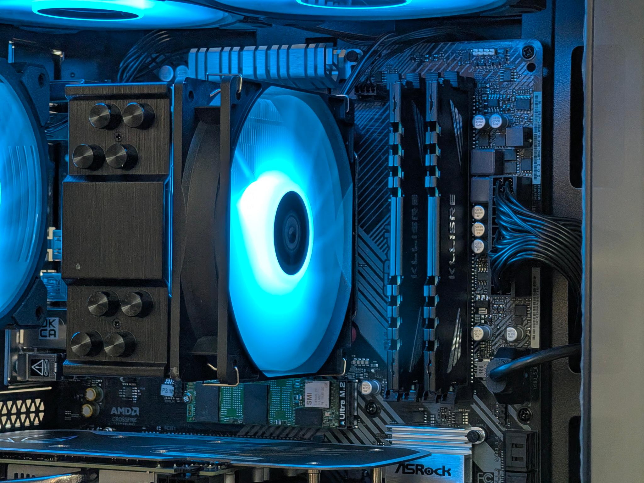 💙🖤Ryzen 7 3700x | RTX 4060 | 32GB DDR4 | 1TB SSD | Gaming PC🖤💙