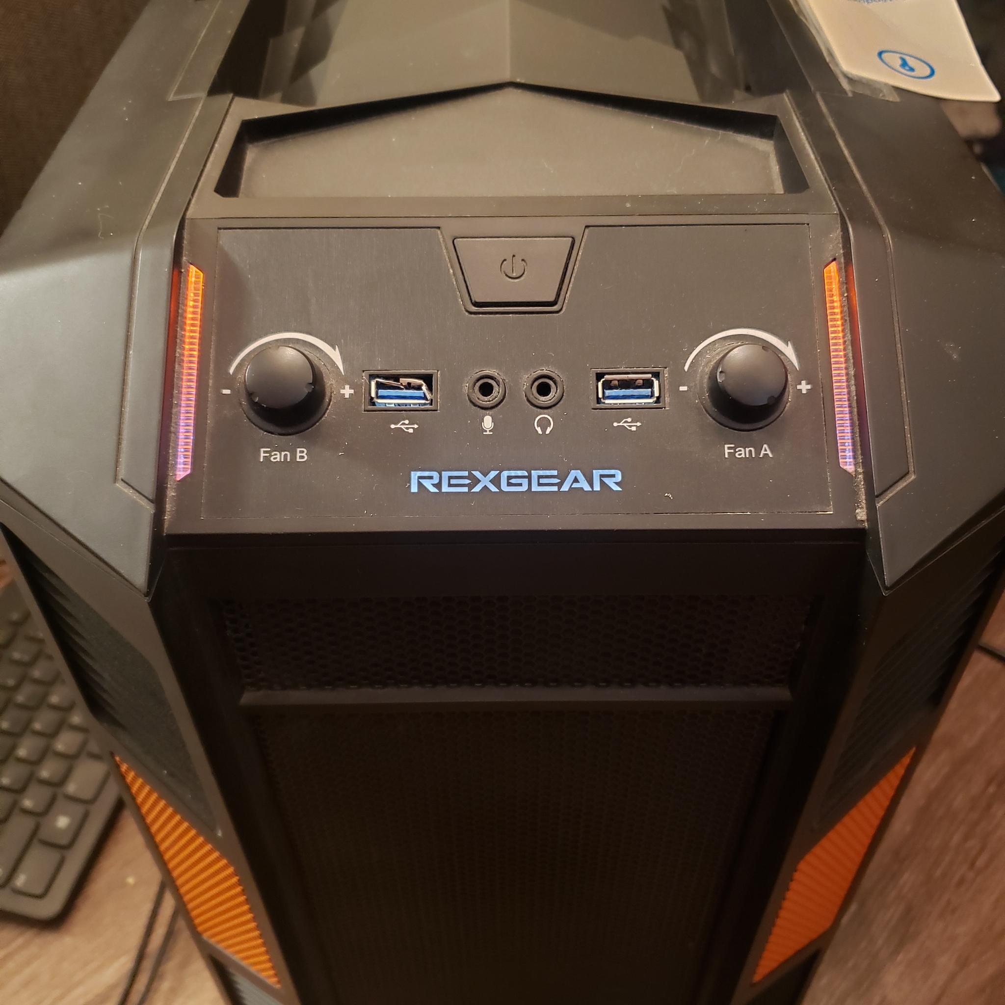 USED Custom PC, i5 8400 3.80GHz, 2x4gb DDR4, GTX 1060 6gb, 256Gb SSD + 2TB HDD