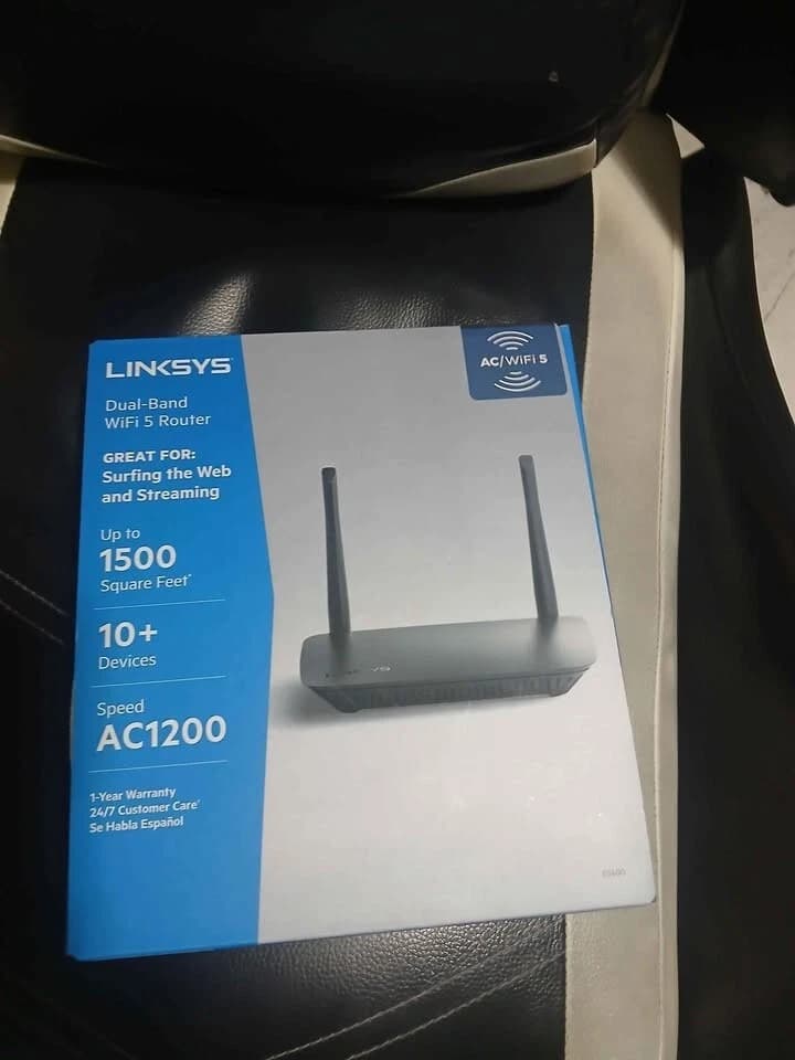 Linksys E5400 Wireless Router Dual-Band AC1200 Wi-Fi 5