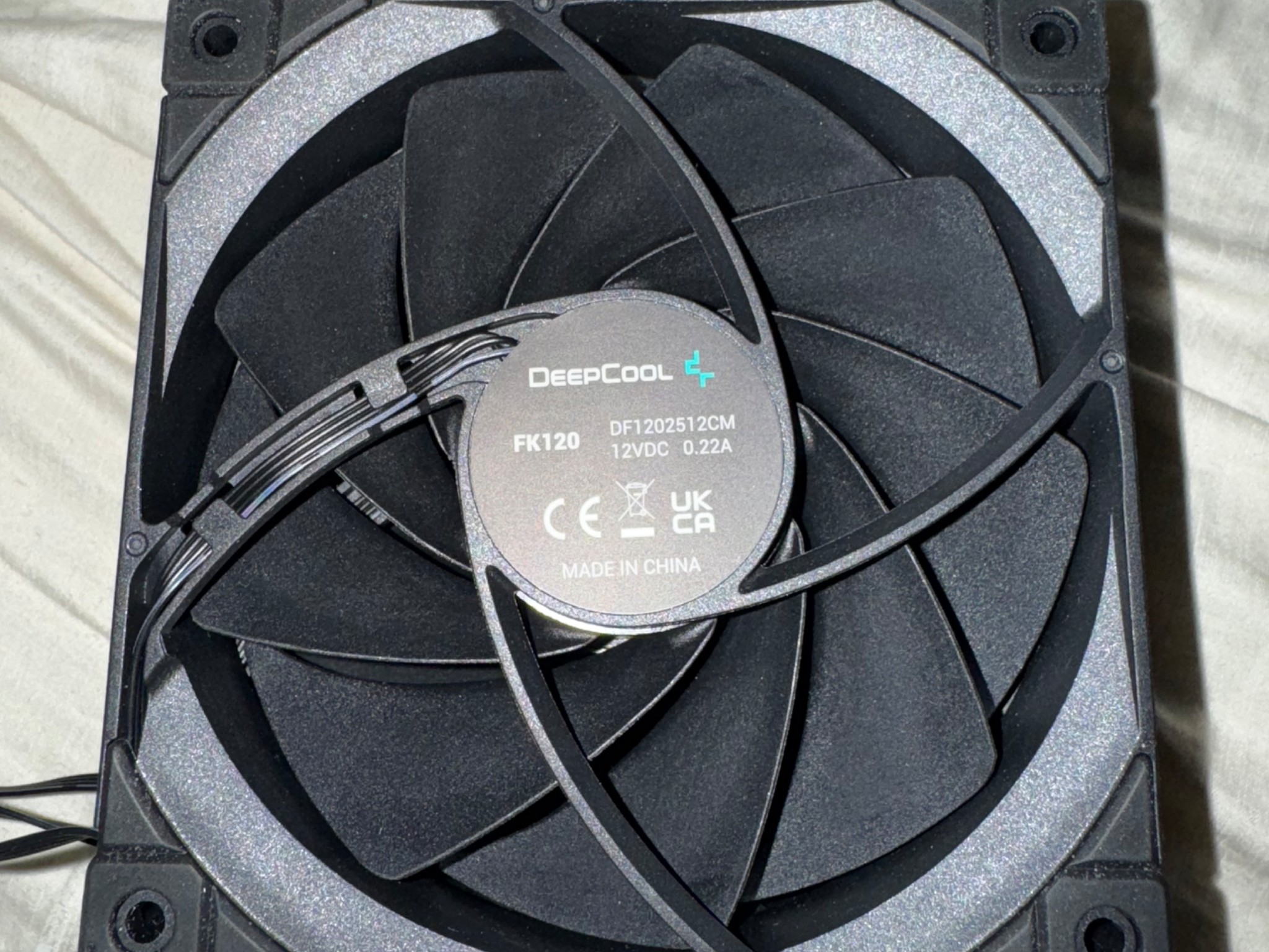High performance black fans 7 noctua IPPC, 3 Deepcool, 2 ID cooling, 1 cooler master fan BULK LOT
