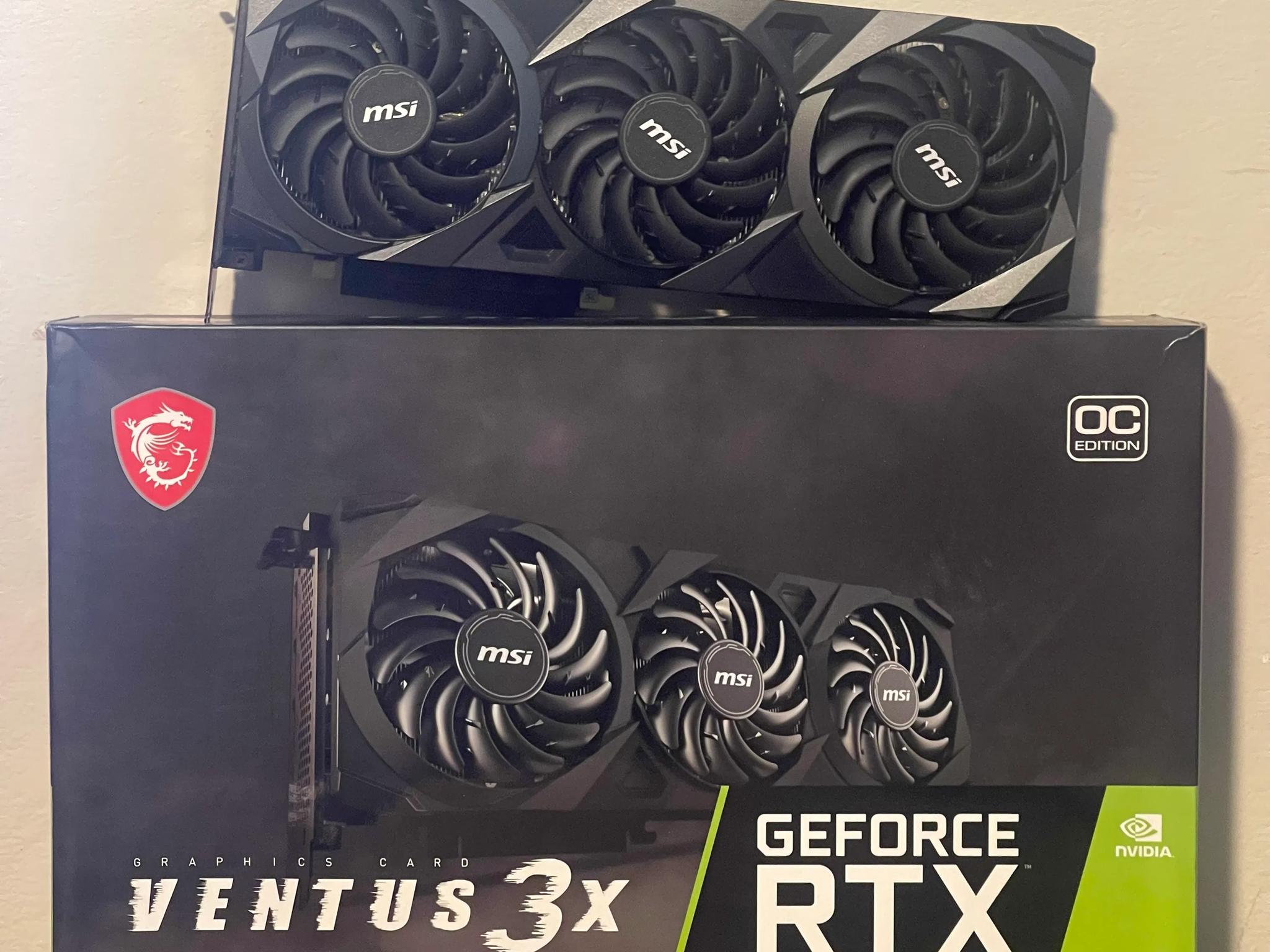MSI GeForce RTX™ 3070 VENTUS 3X OC 8G