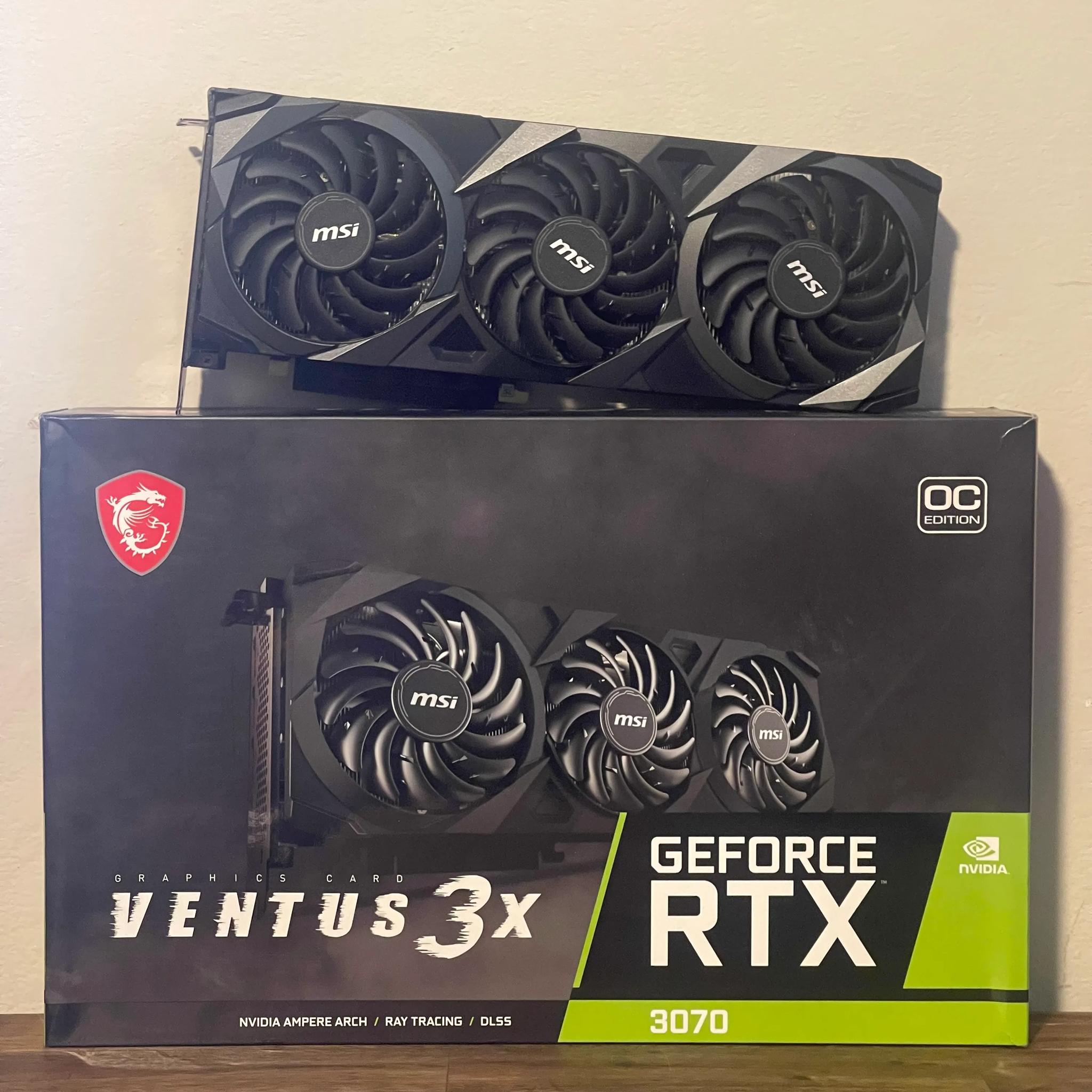 MSI GeForce RTX™ 3070 VENTUS 3X OC 8G