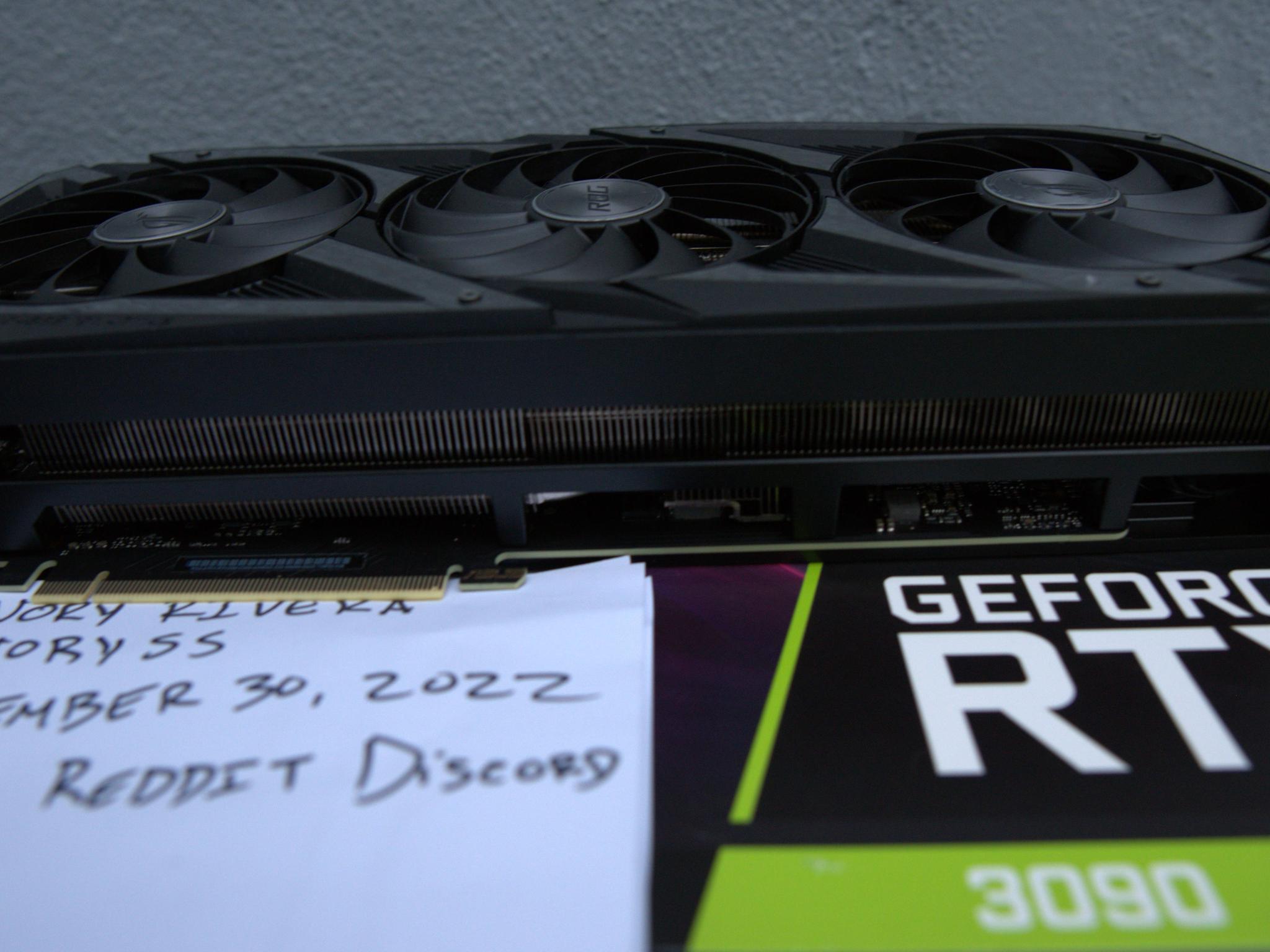 Asus Strix RTX 3090 OC NEw Open Box