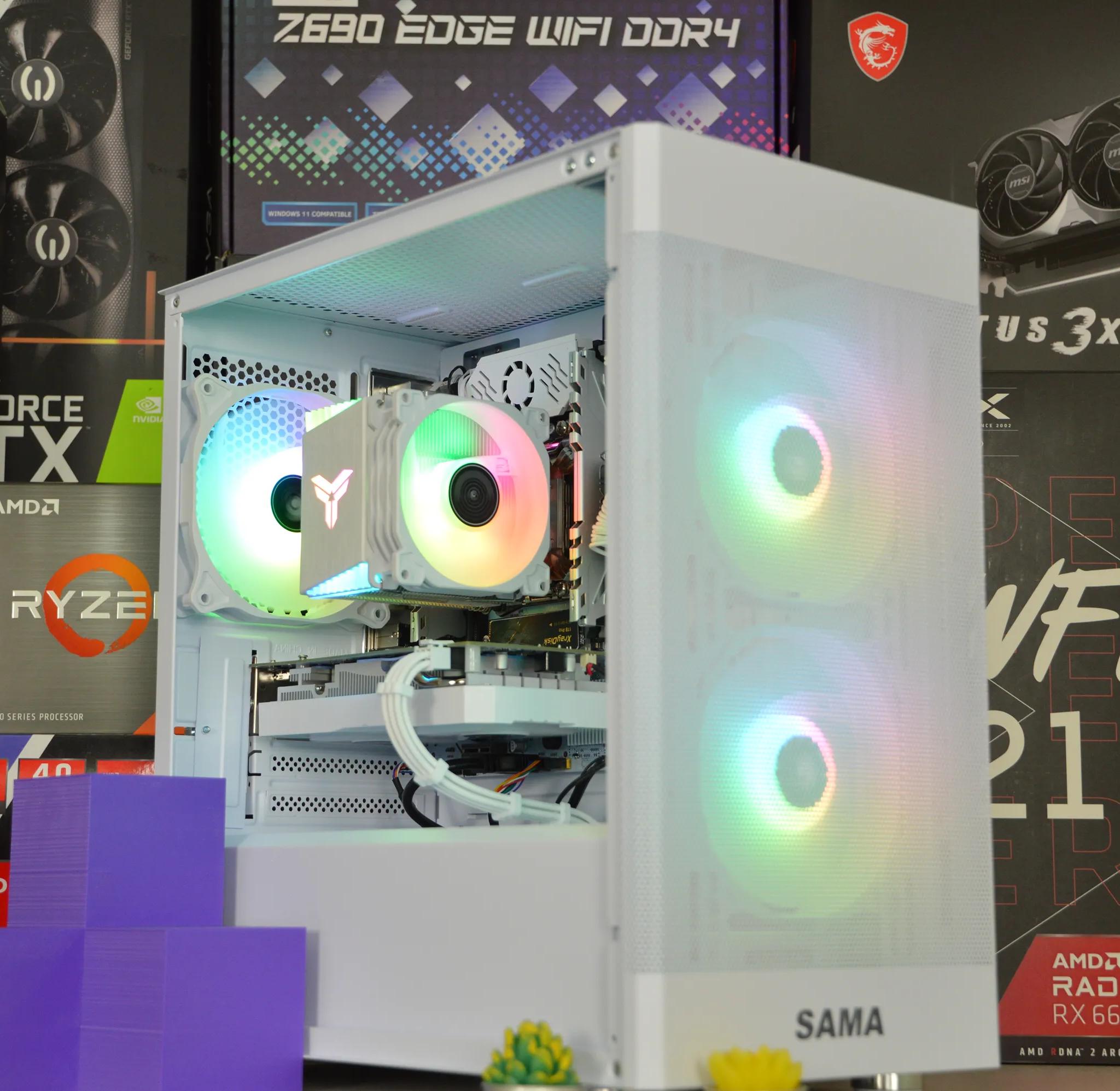 ⚪⚪| RX 580 8GB | INTEL XEON E5 2670 V3 | 16GB RAM | 1TB SSD | White-Out 3.0 |