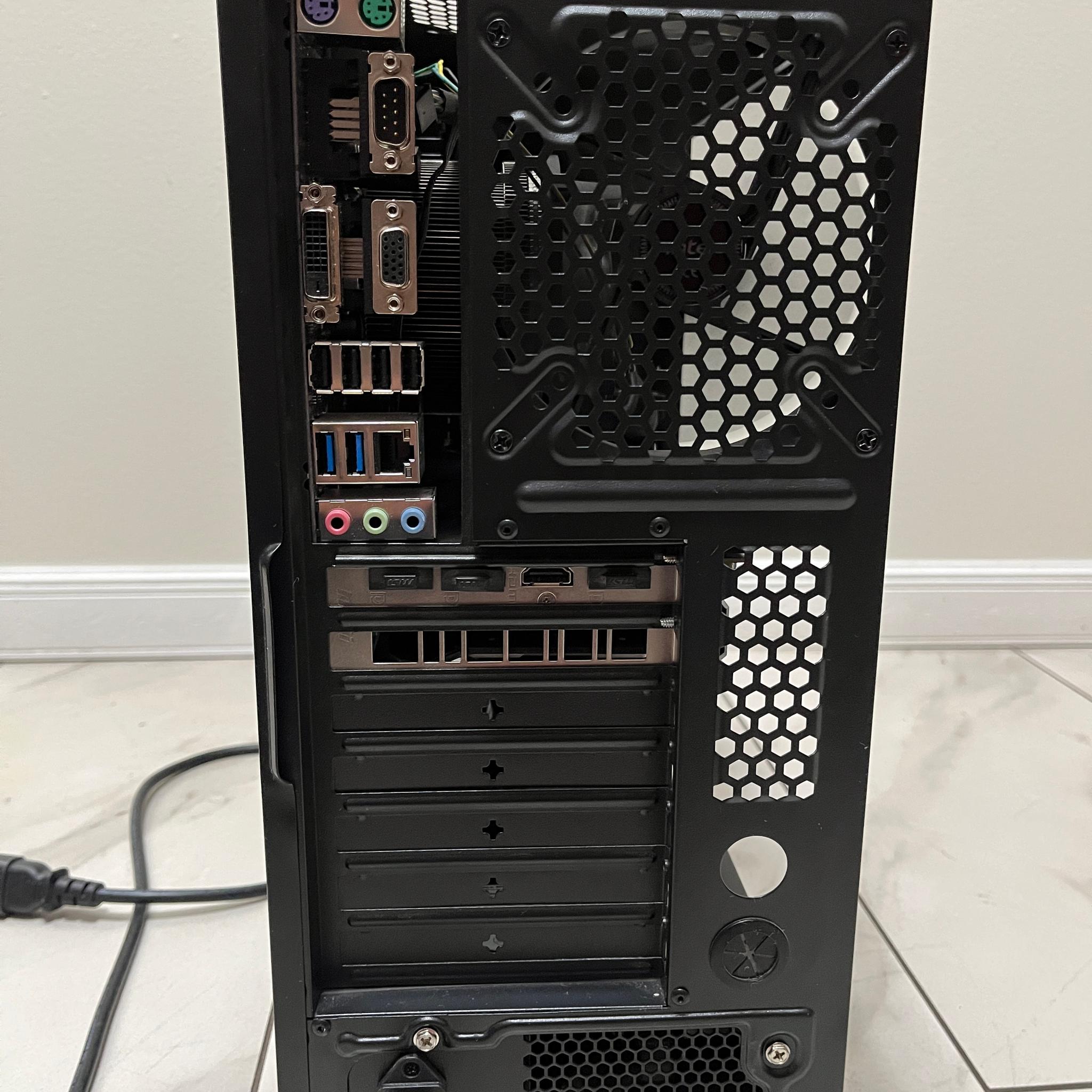 NVIDIA RTX 2070, Intel i7-6700k, 16GB RAM, 1.2TB Storage - Gaming PC w/Wi-Fi, BT