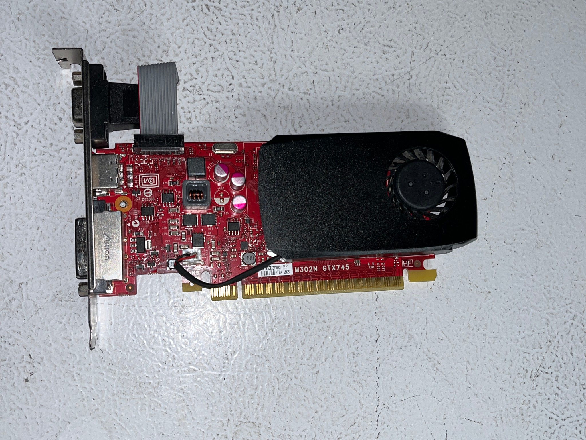 Dell NVIDIA GeForce GTX 745 4GB DDR3 PCIe Graphics Card – Tested & Working