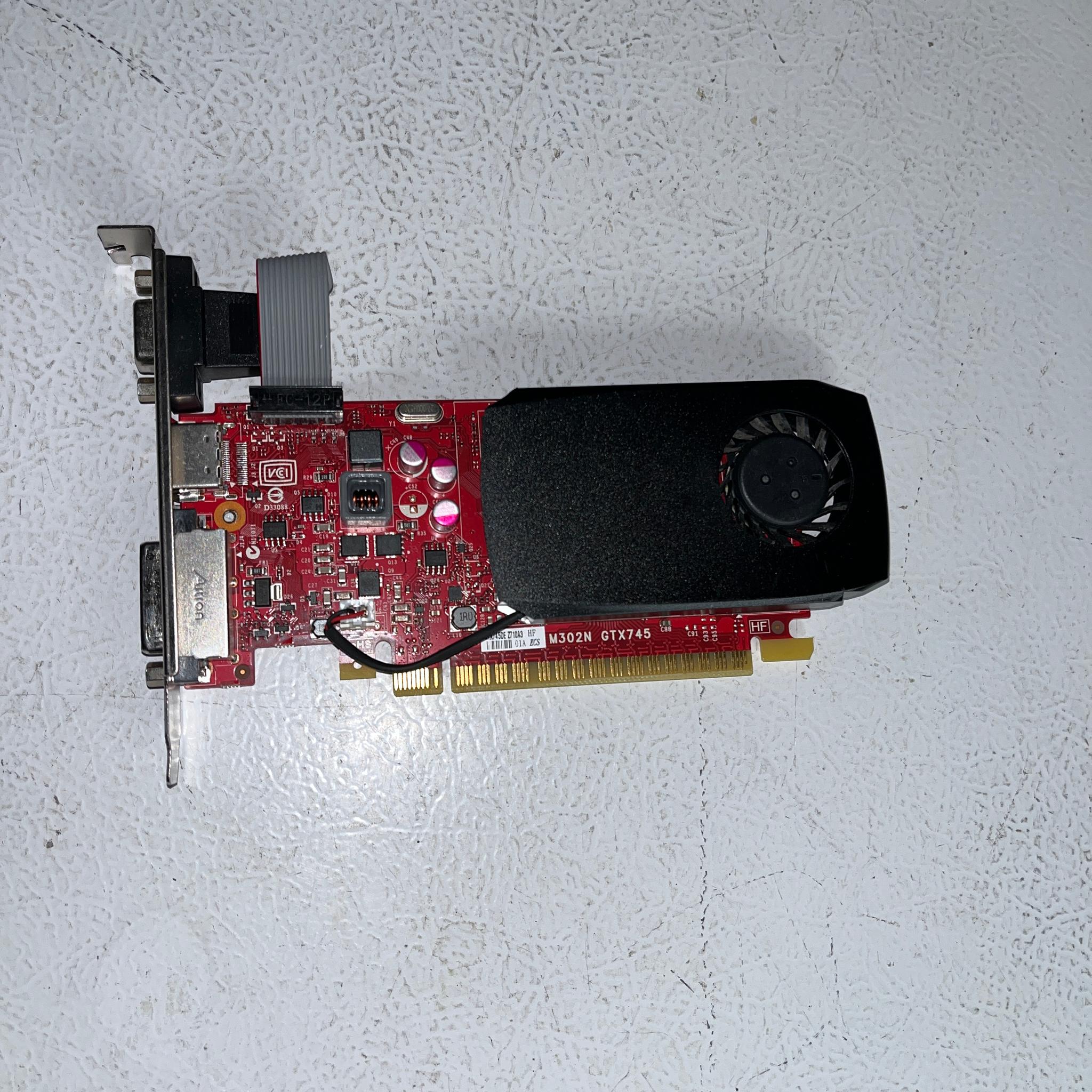 Dell NVIDIA GeForce GTX 745 4GB DDR3 PCIe Graphics Card – Tested & Working