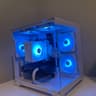 White Gaming Pc Gtx 1660 6gb, Ryzen 5 3600, Ram 16gb,