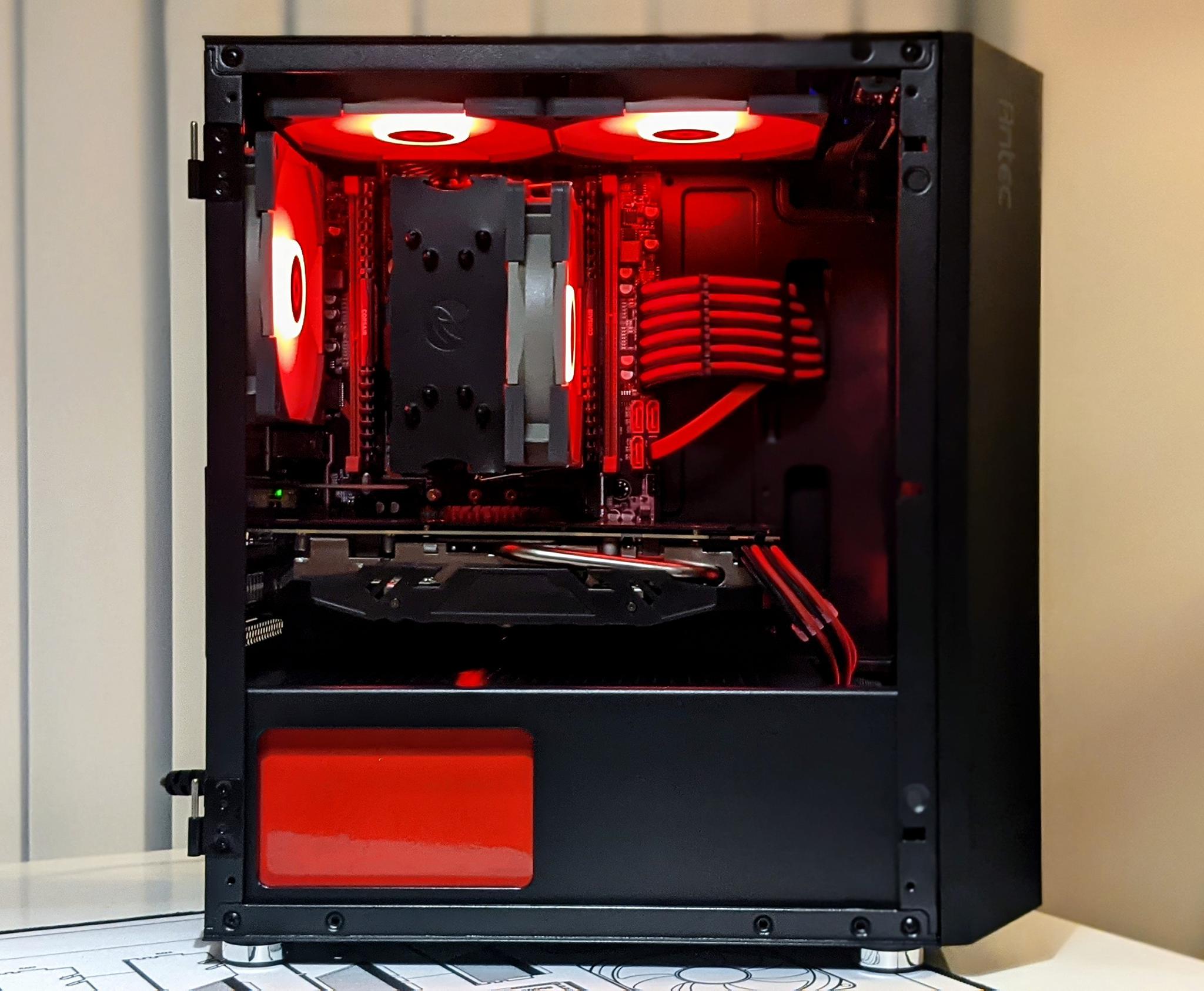 Redline V4 | RX 580 8GB, Xeon E5-2643 V3 6C12T Gaming PC