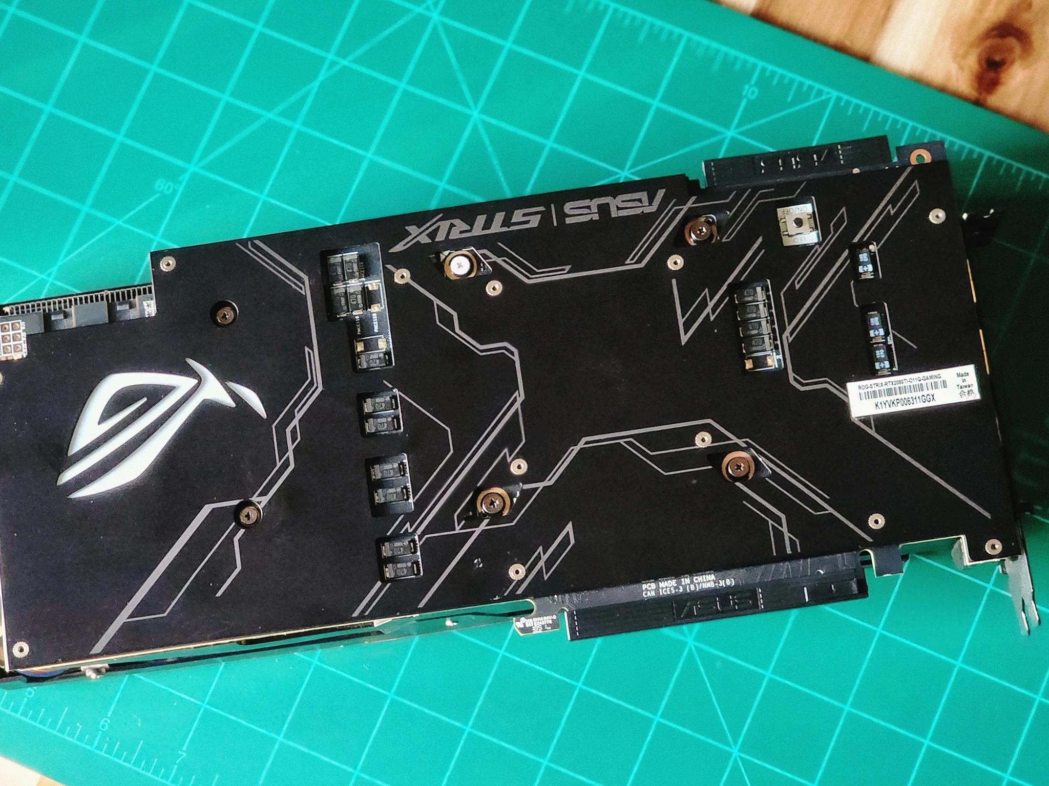 ASUS Strix NVIDIA GeForce RTX 2080Ti 11GB OC Edition