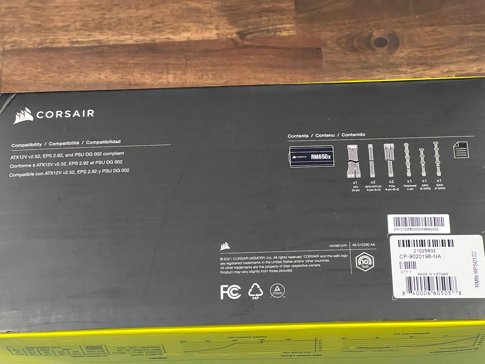 Corsair RM650x