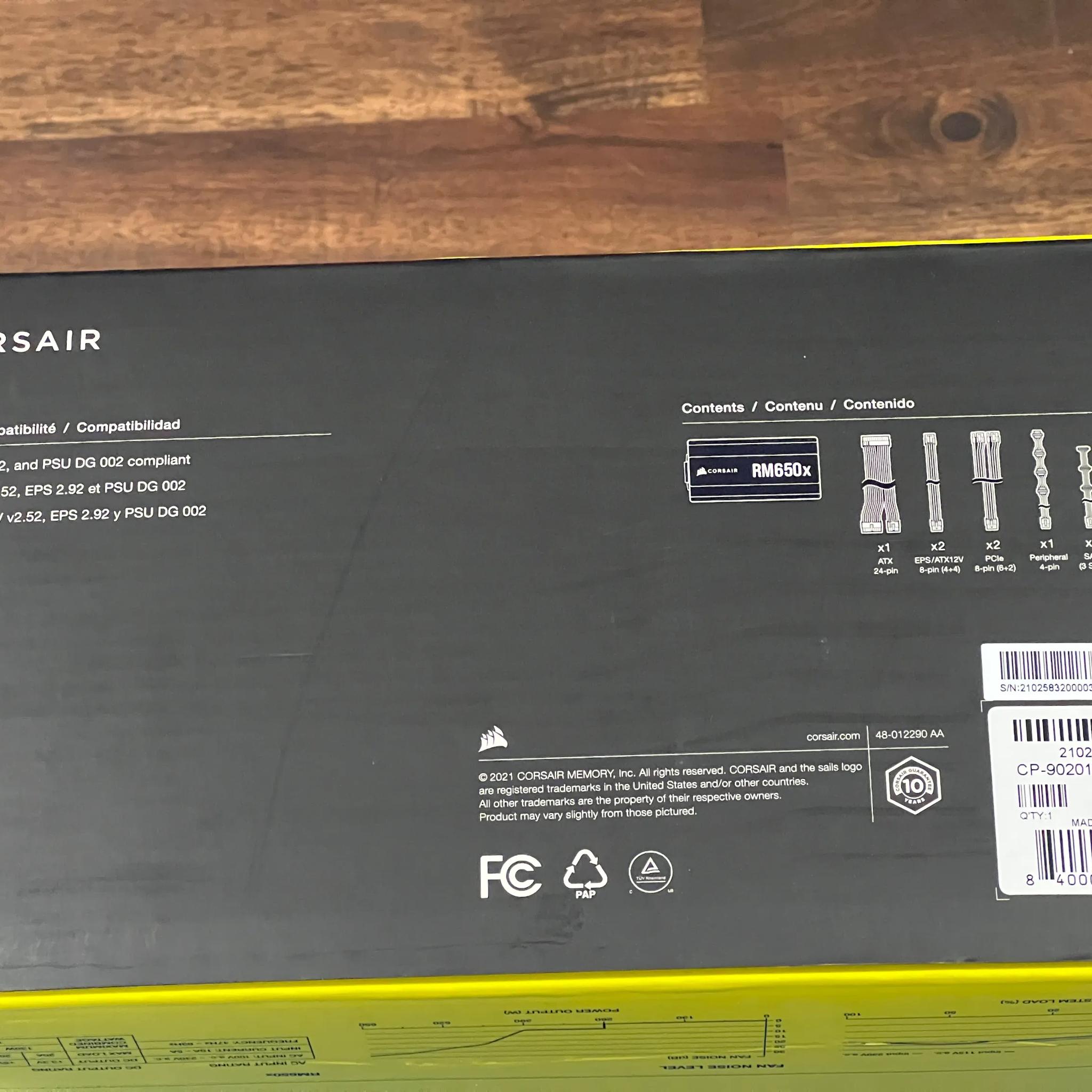 Corsair RM650x