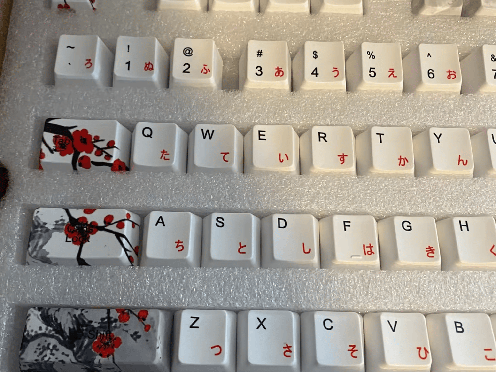 Sakura 108 Key Cap Set from Japan