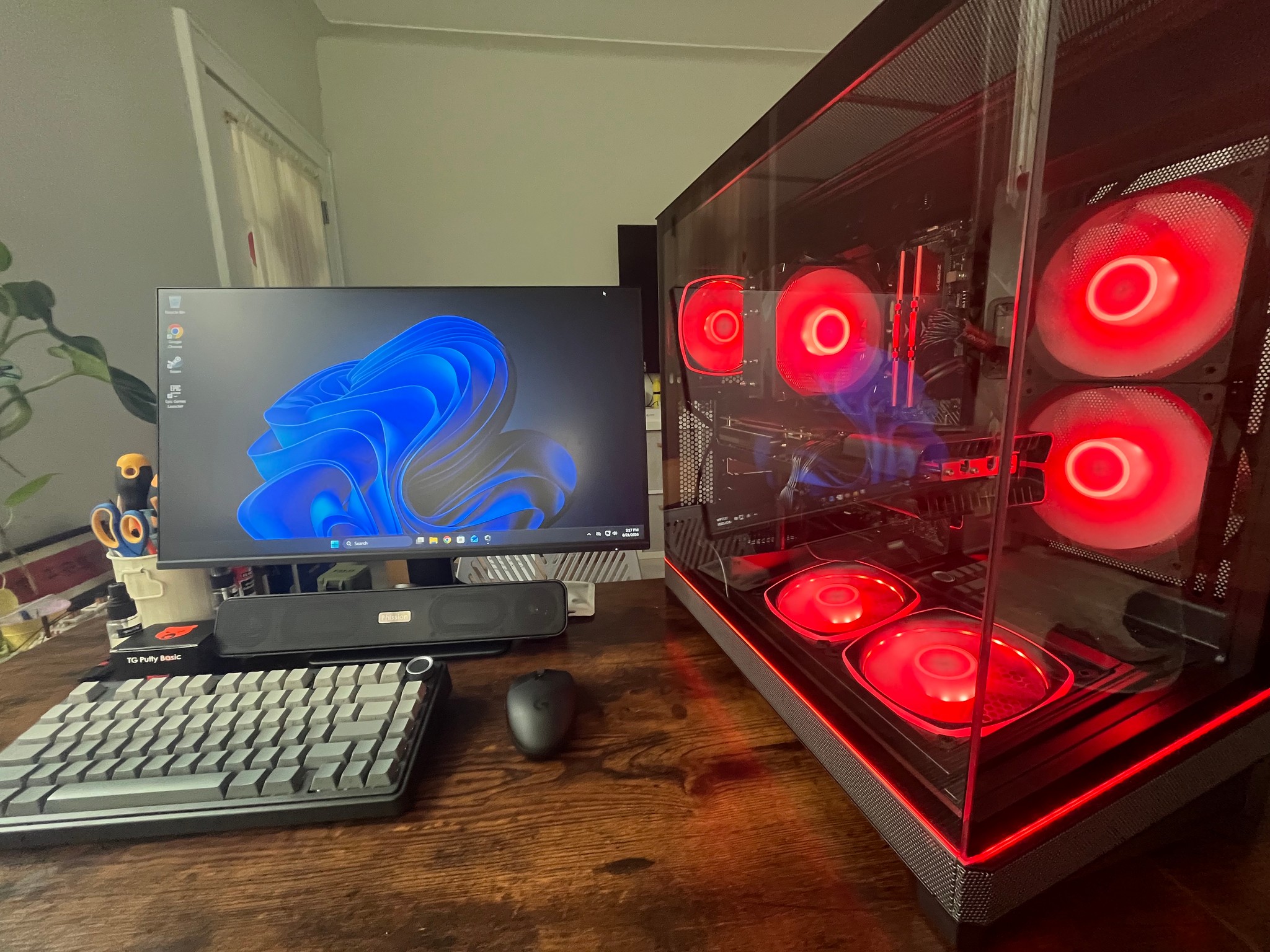 🔥 High Performance Gaming PC - / Ryzen 5 5600X / XFX RX 6800 / 16GB DDR4 / 512GB NVMe 🚀