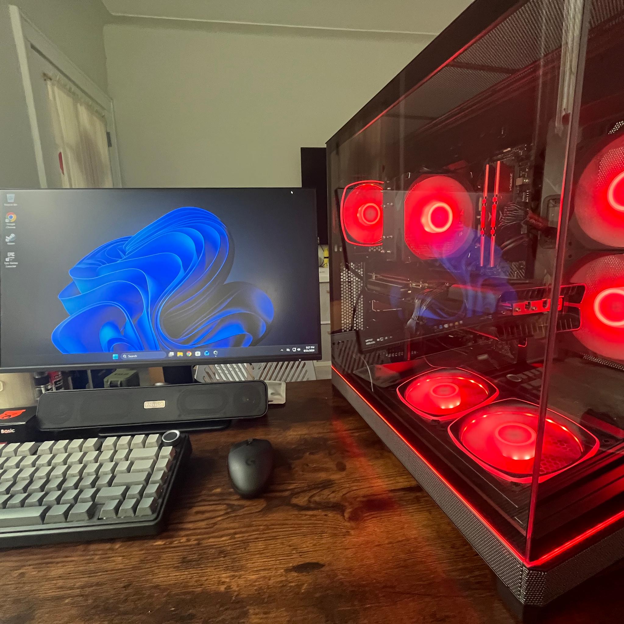 🔥 High Performance Gaming PC - / Ryzen 5 5600X / XFX RX 6800 / 16GB DDR4 / 512GB NVMe 🚀