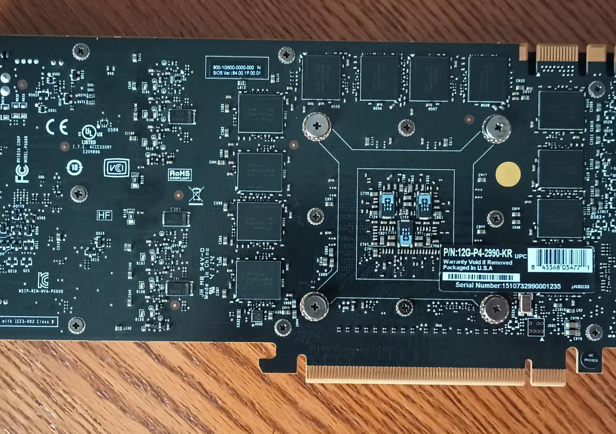 EVGA Nvidia GeForce Titan X 12GB (Maxwell)