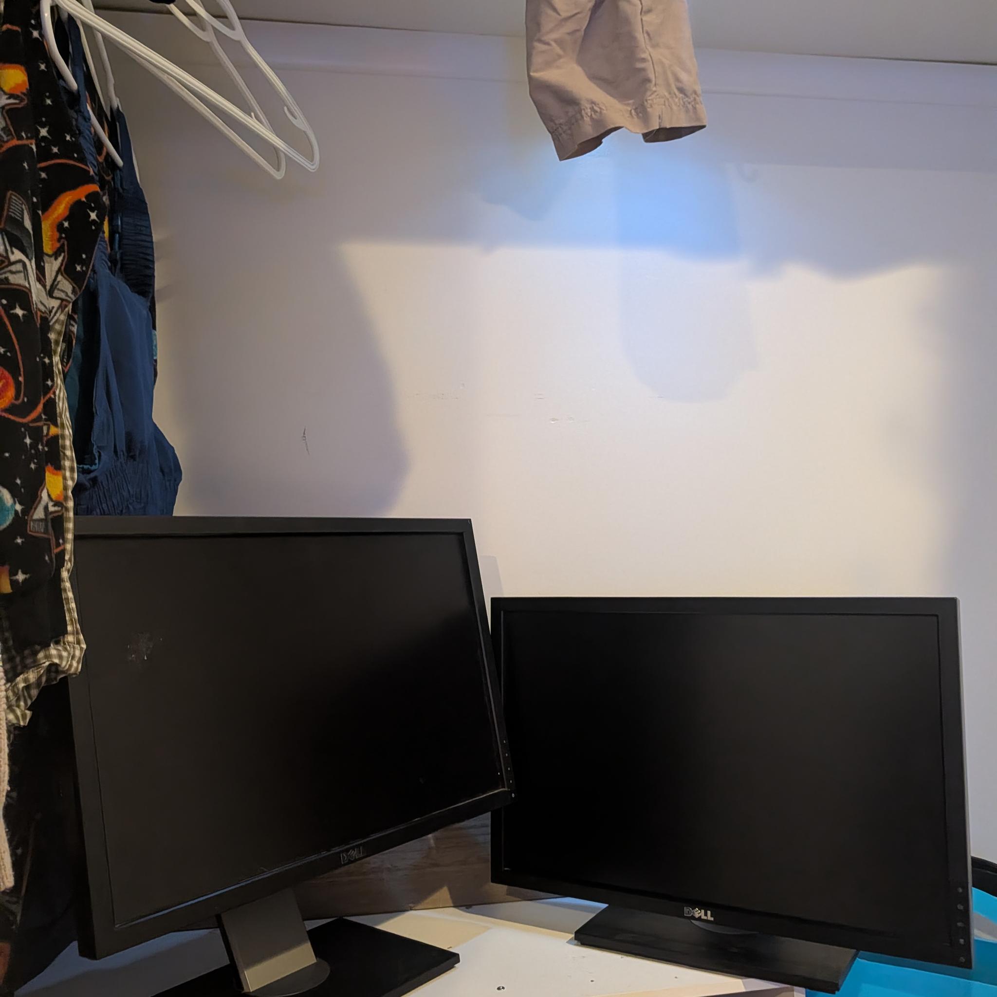 Two working monitor bundle