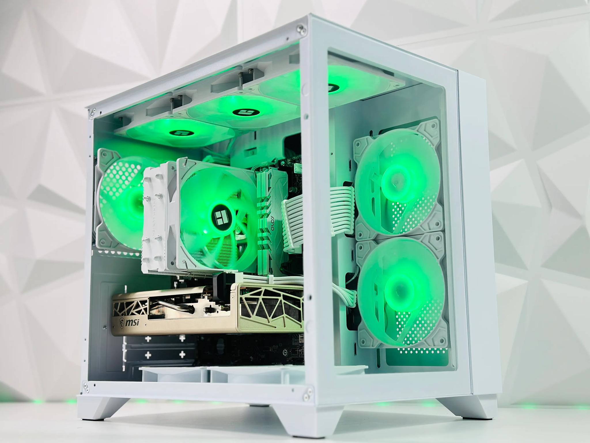 🤍🏔️❄️🌨️Alaska 🐻🌲AMD RX 5700 XT 8GB❄️Intel 12100F❄️16GB DDR4❄️1TB NVME SSD