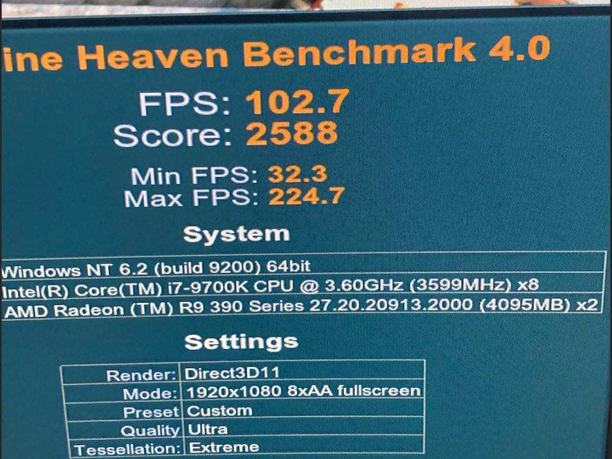 Power Color Devil 13 390 Dual 16gb GPU Rare