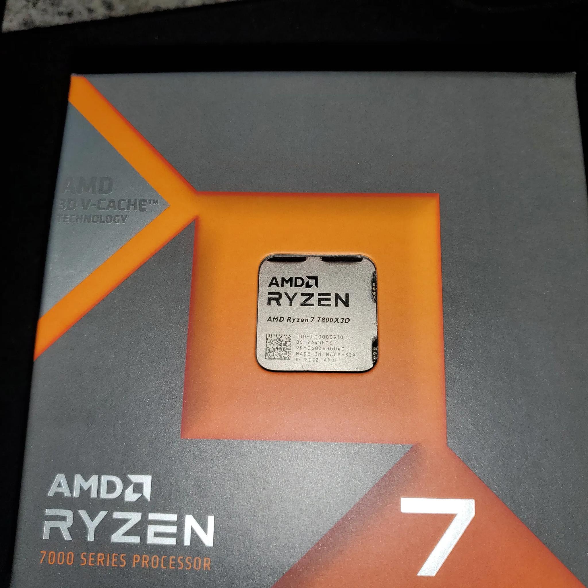 Ryzen 7 7800X3D w/ 32 GB G.Skill Flare 6000 CL36 DDR5
