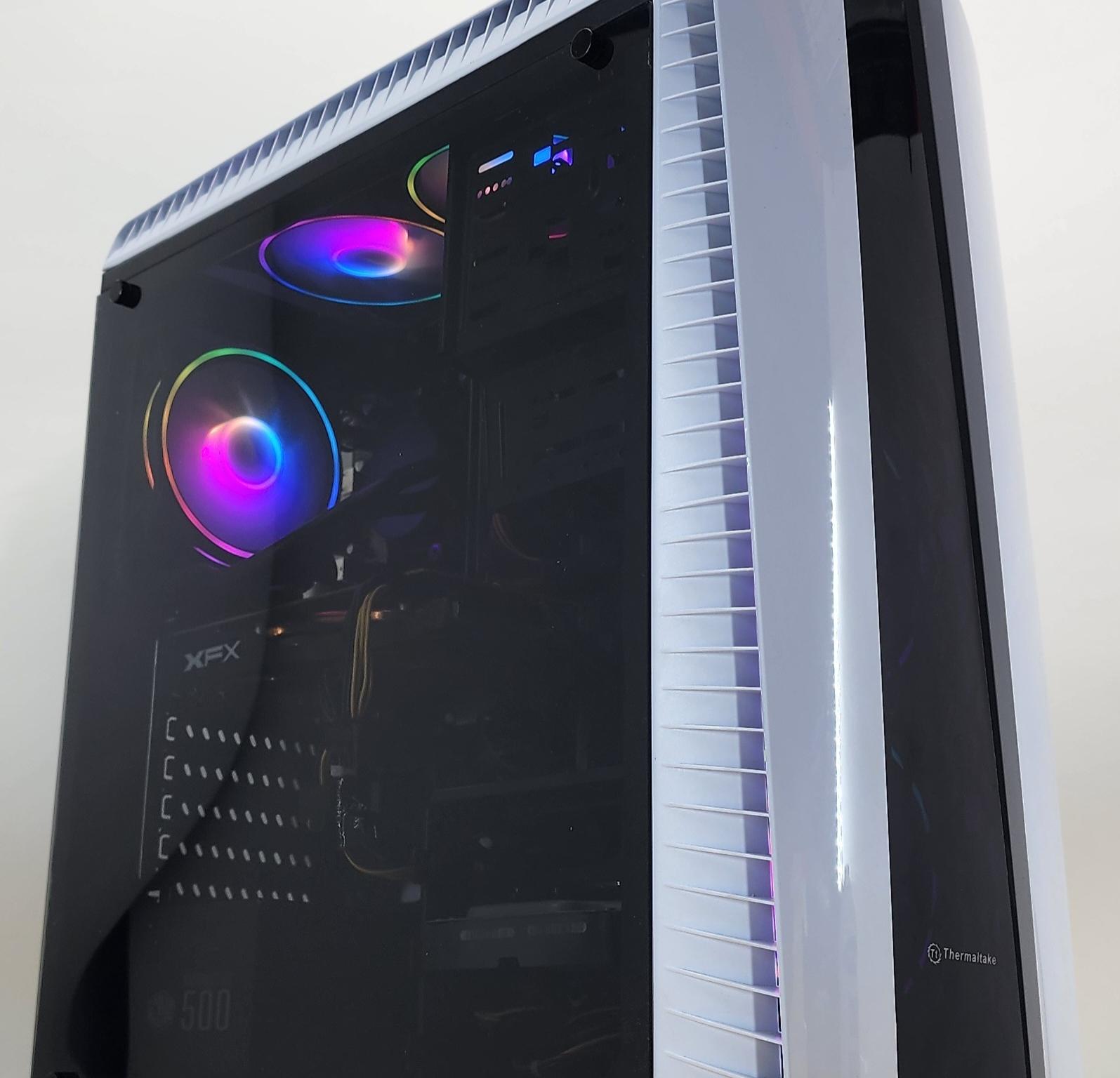 Gaming PC A10-8770 8GB RAM 128GB SSD + 500GB HDD RX 470 8GB Windows 11 Computer